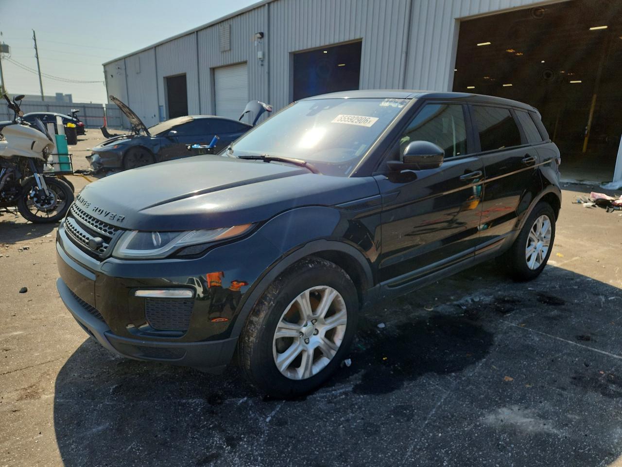 2019 Land Rover Range Rover Evoque Se Black vin: SALVP2RX4KH342240