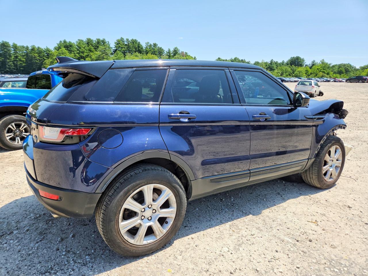 2018 Land Rover Range Rover Evoque Se Blue vin: SALVP2RX5JH295296