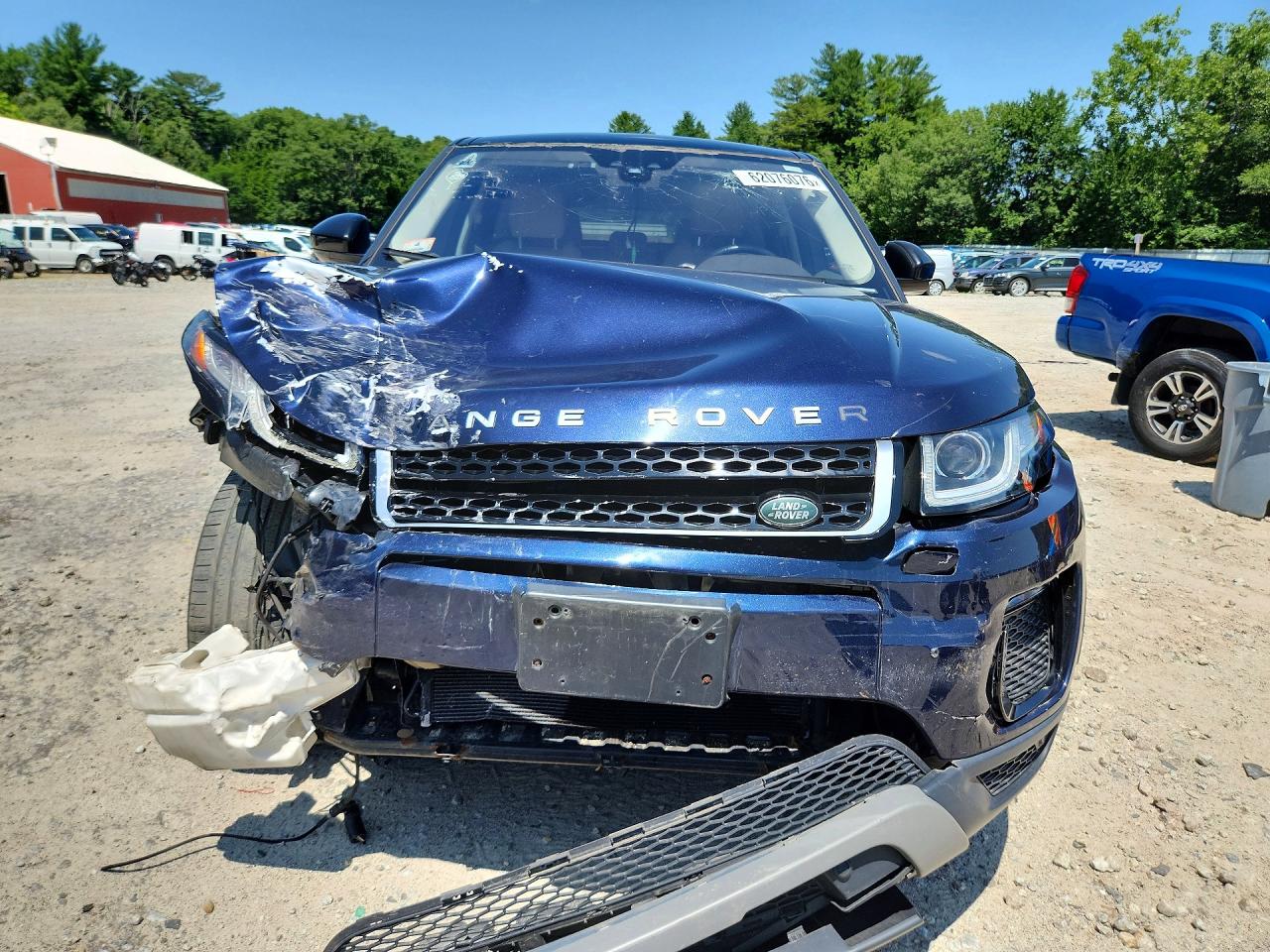 2018 Land Rover Range Rover Evoque Se Blue vin: SALVP2RX5JH295296