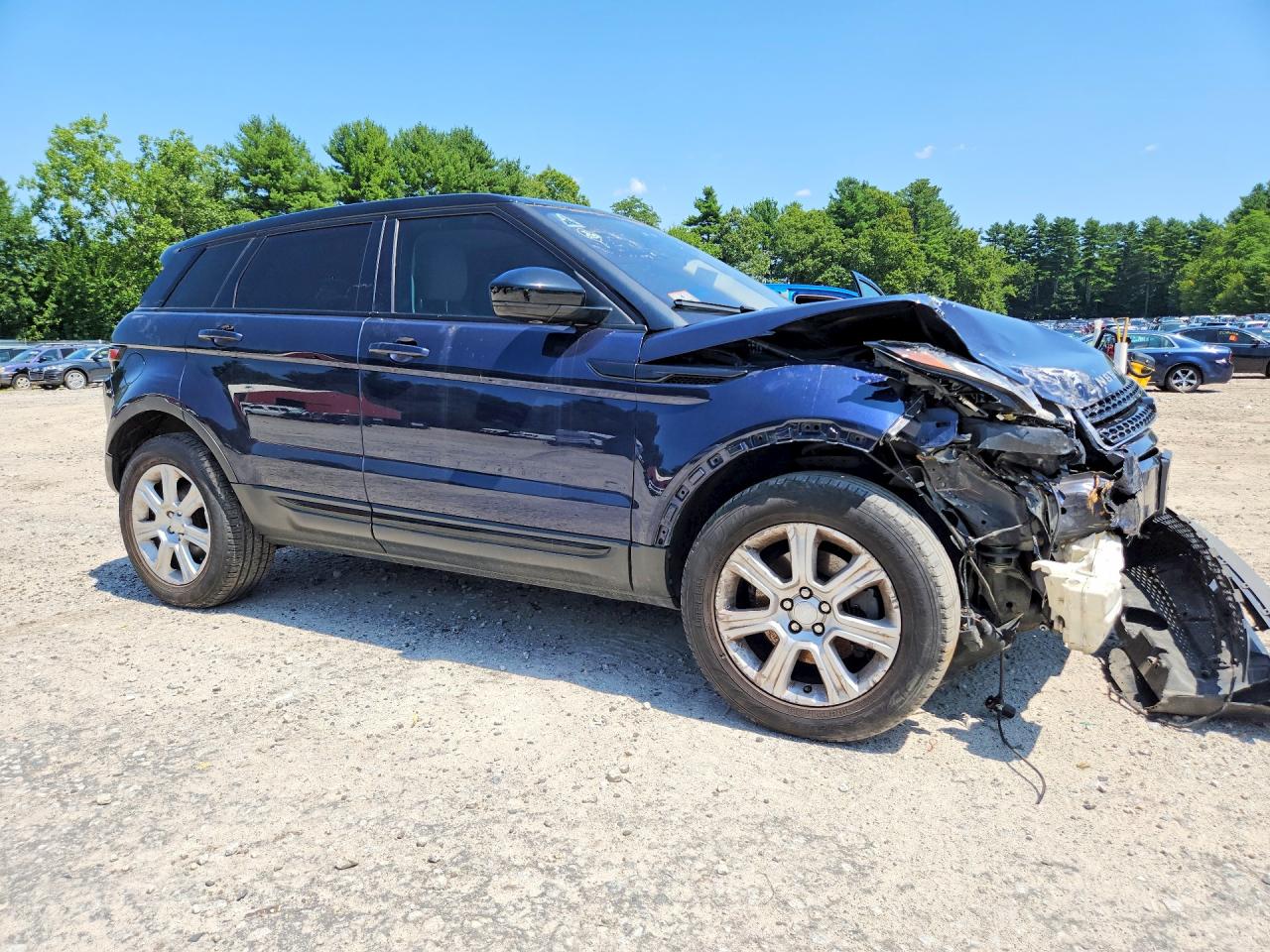 2018 Land Rover Range Rover Evoque Se Blue vin: SALVP2RX5JH295296