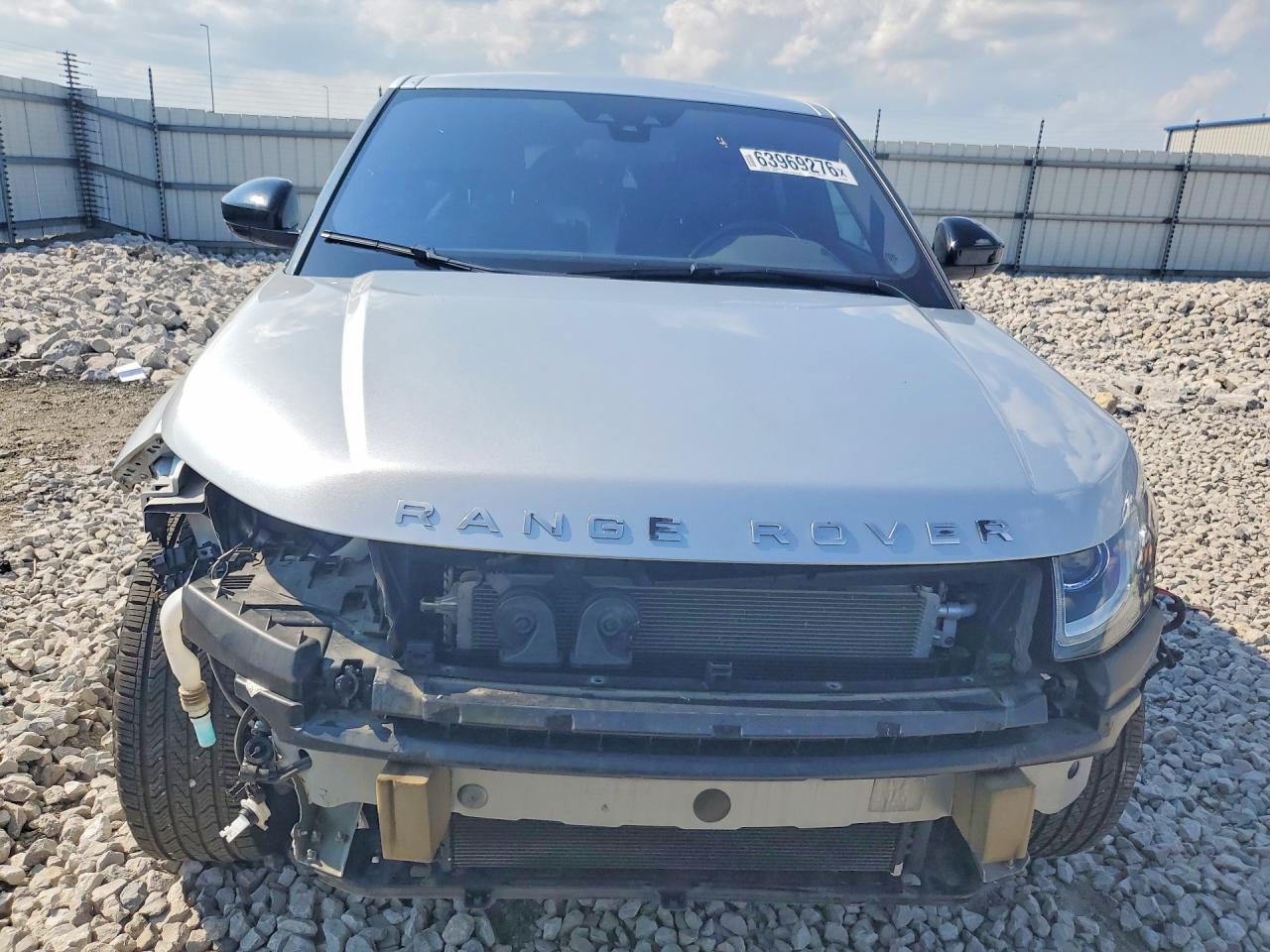 2018 Land Rover Range Rover Evoque Se Silver vin: SALVP2RX6JH298904