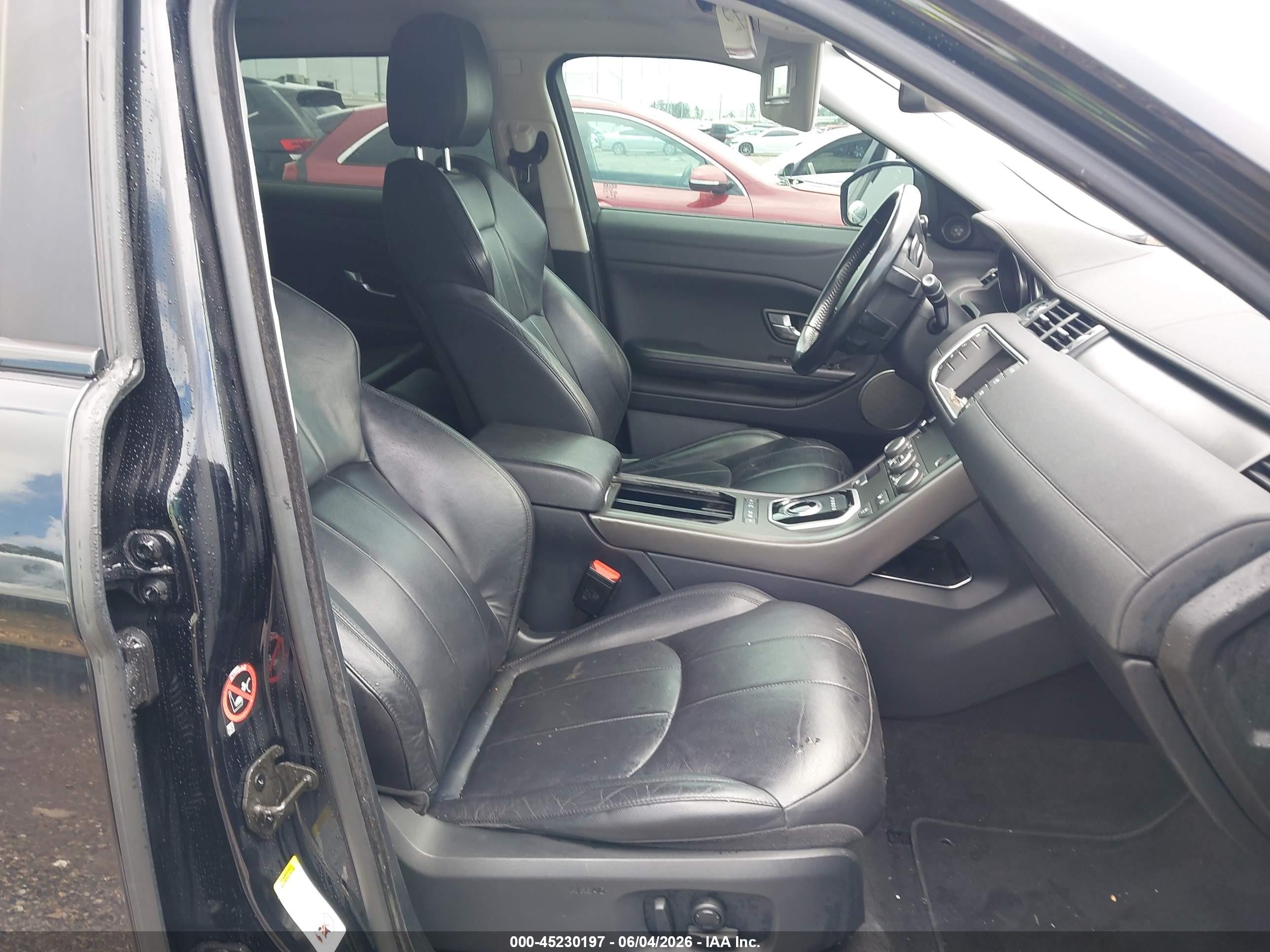 2018 Land Rover Range Rover Evoque Se/se Premium Black vin: SALVP2RX7JH292464