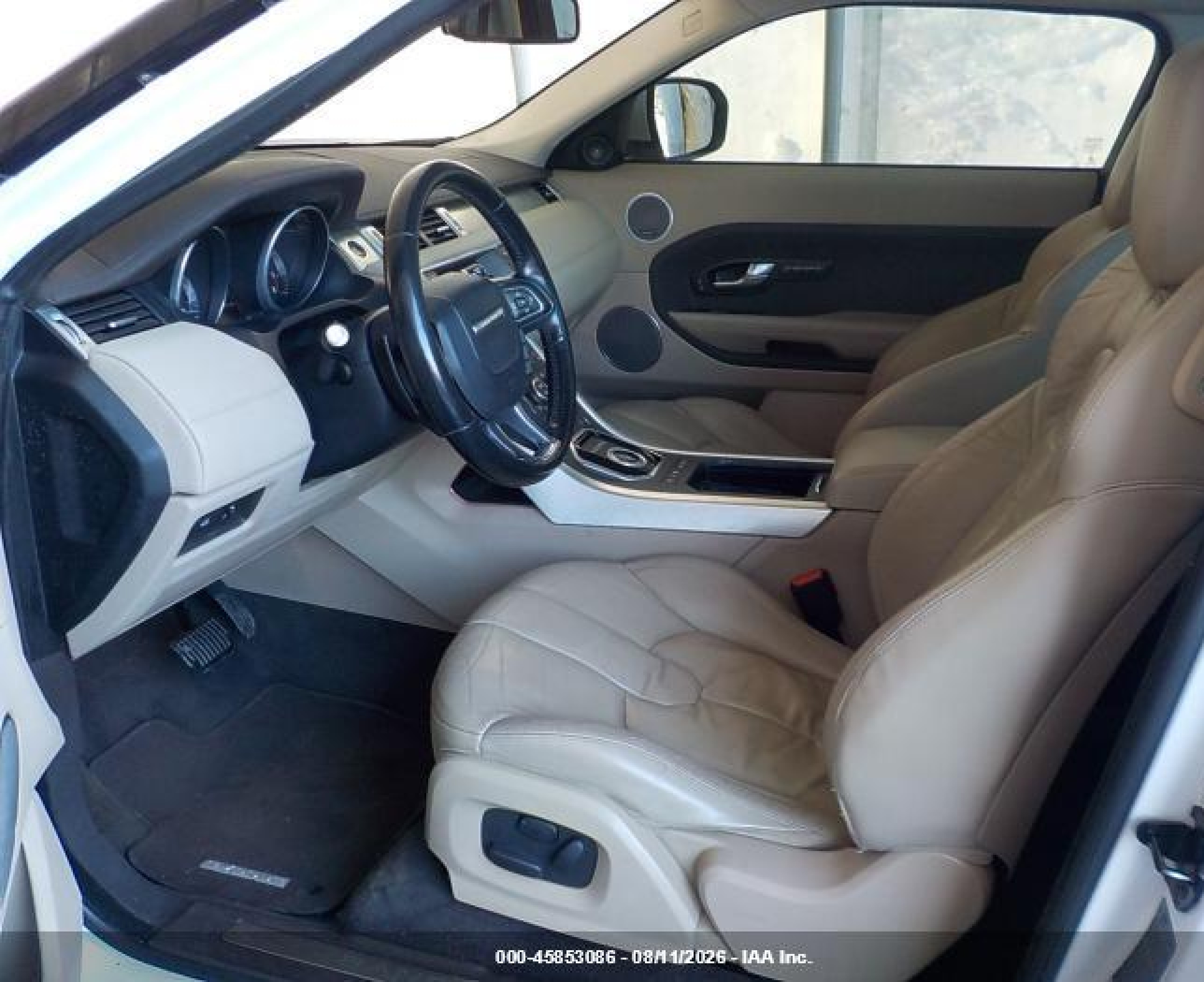 2012 Land Rover Range Rover Evoque   White vin: SALVR1BG4CH608159
