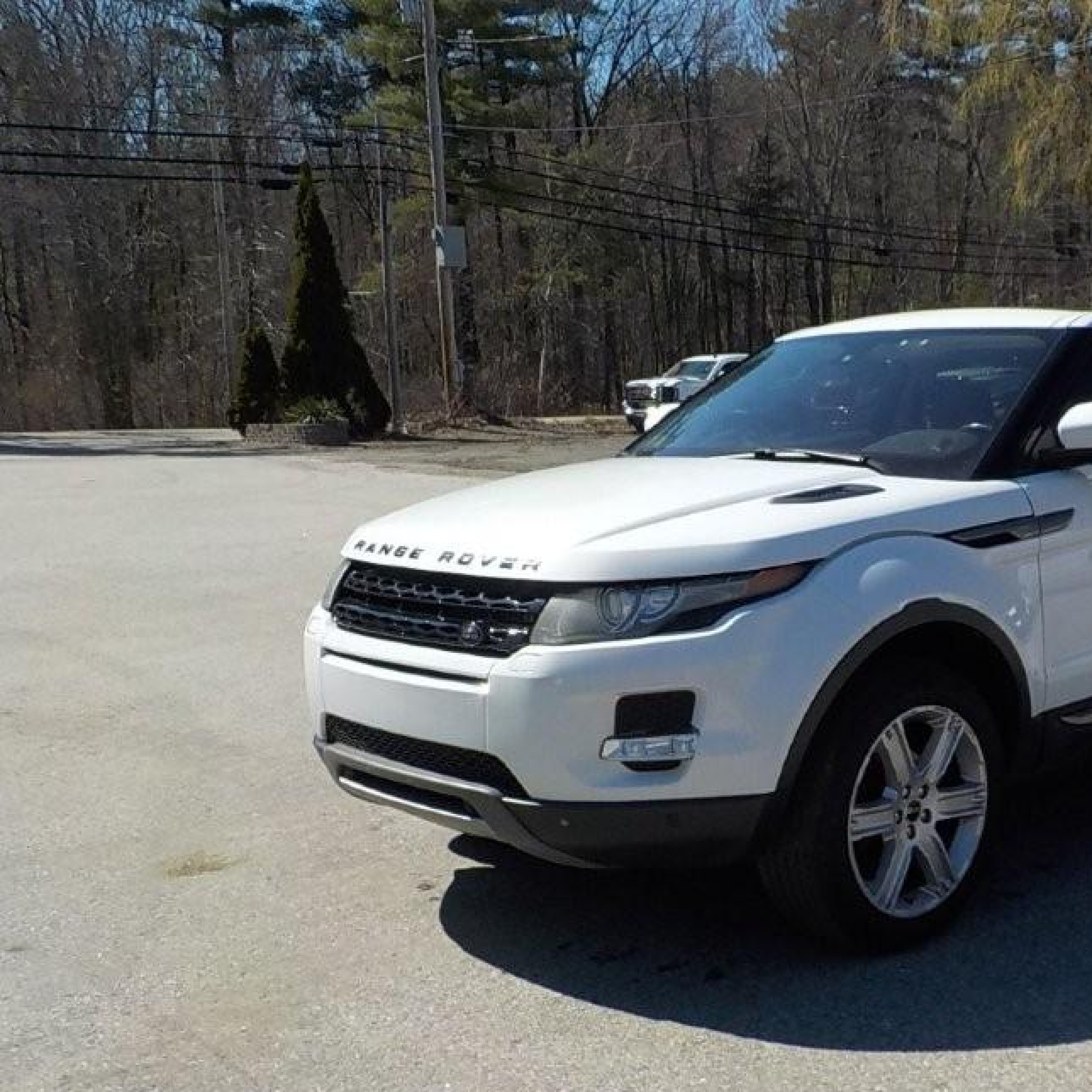 2012 Land Rover Range Rover Evoque   White vin: SALVR1BG4CH608159