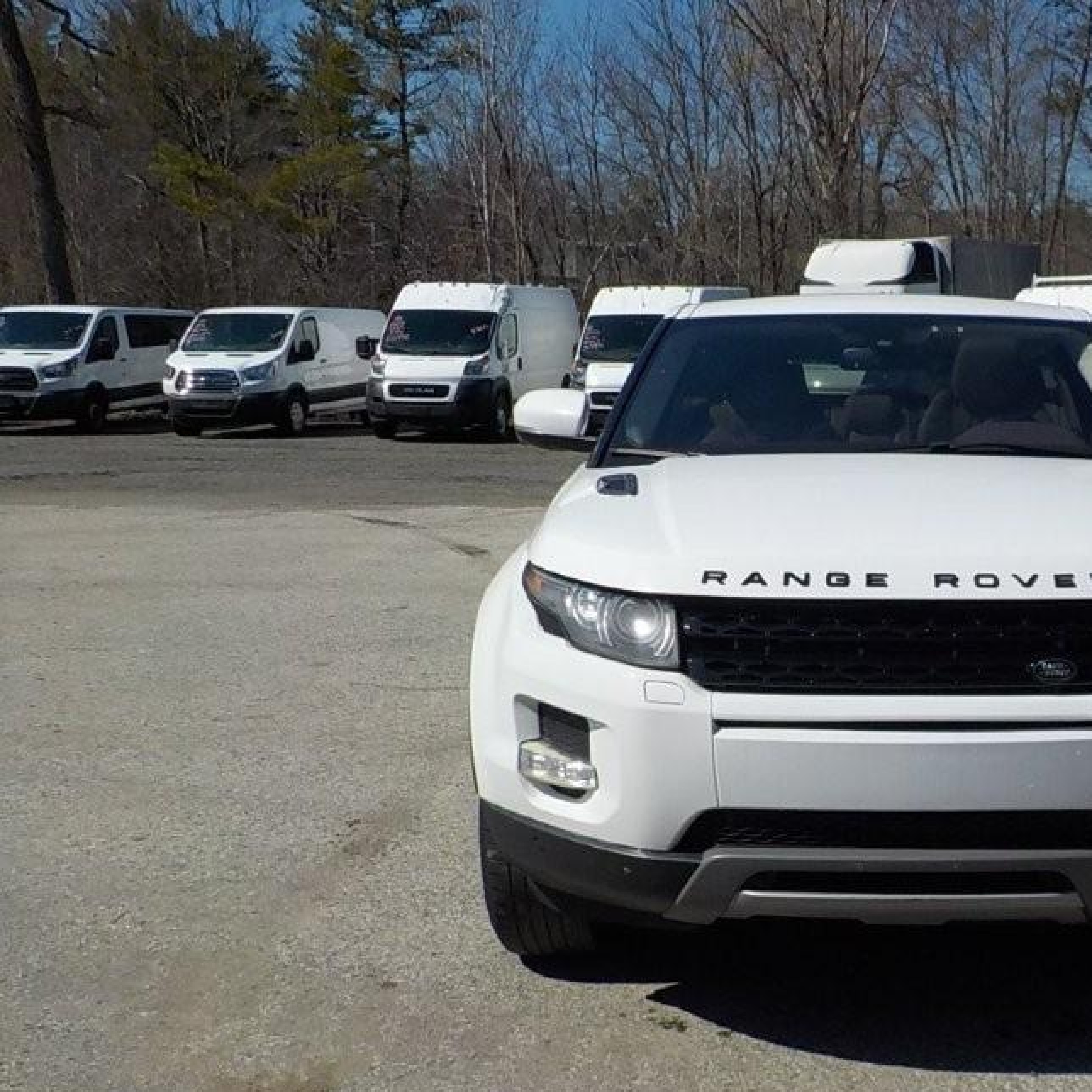 2012 Land Rover Range Rover Evoque   White vin: SALVR1BG4CH608159