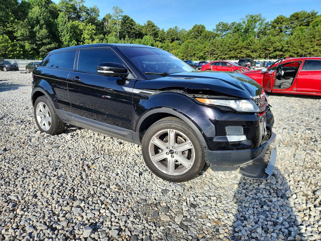 2012 Land Rover Range Rover Evoque Pure Premium Black vin: SALVR1BG4CH629612