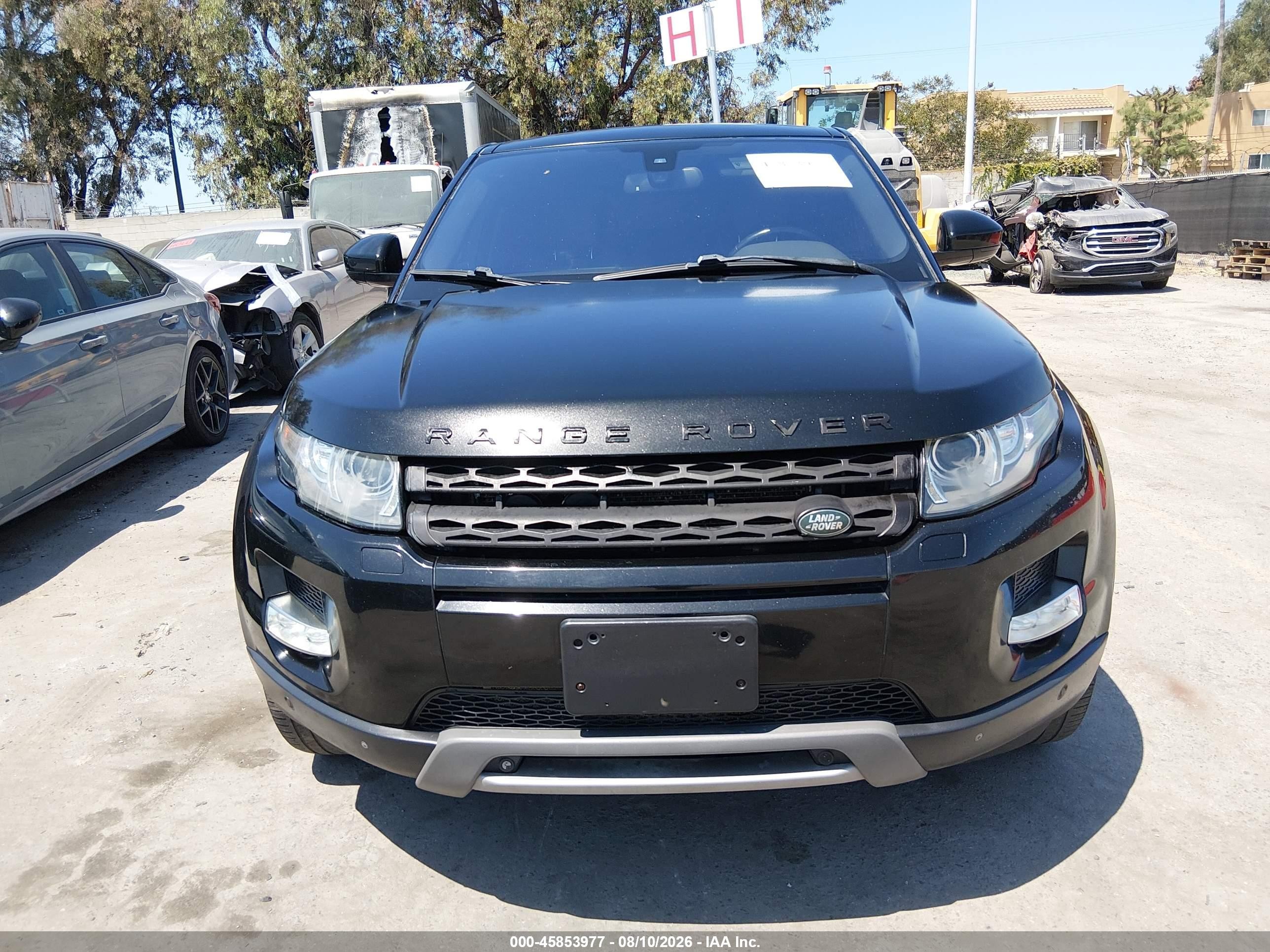 2014 Land Rover Range Rover Evoque Pure Black vin: SALVR2BG1EH934817