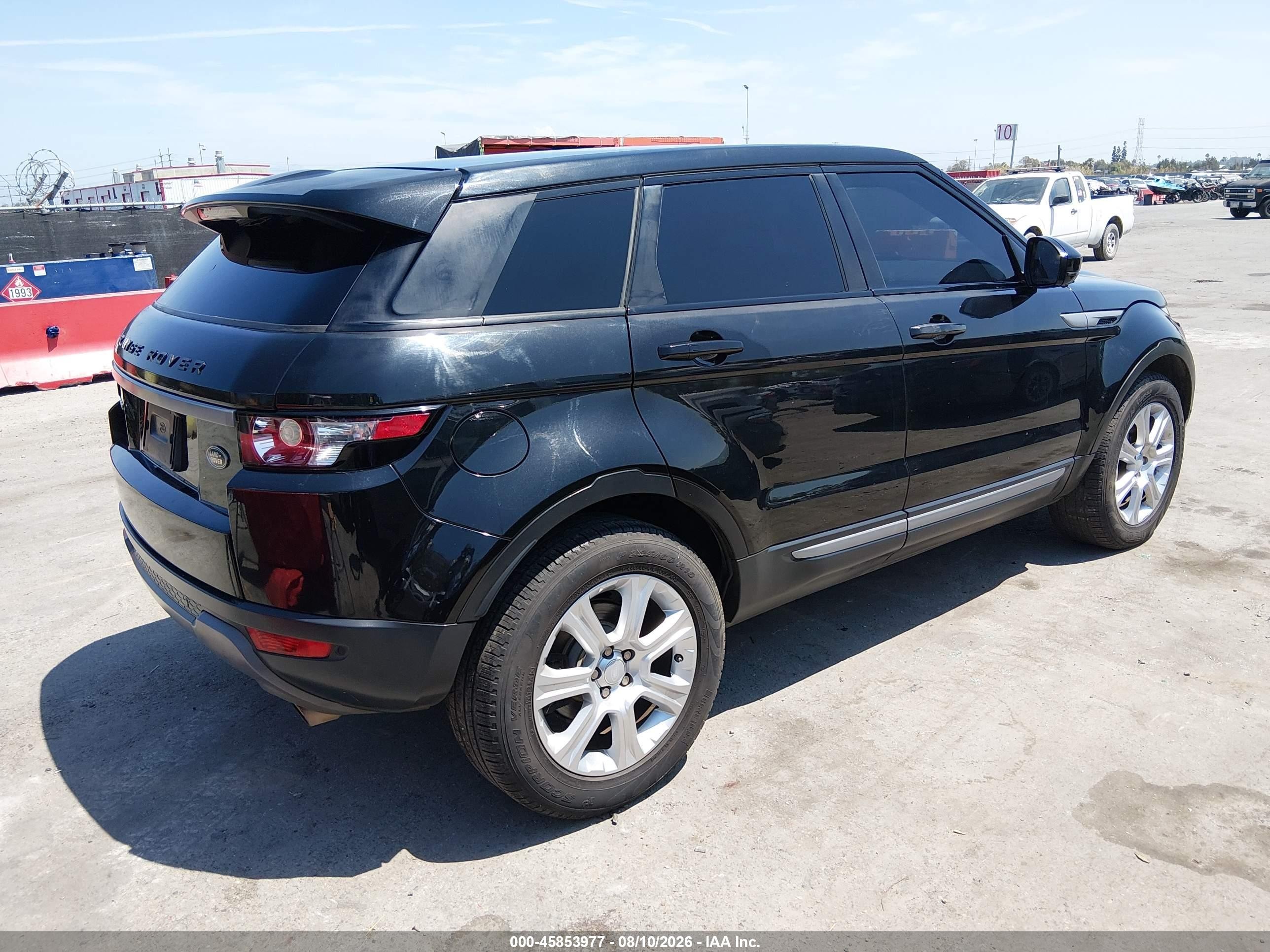 2014 Land Rover Range Rover Evoque Pure Black vin: SALVR2BG1EH934817