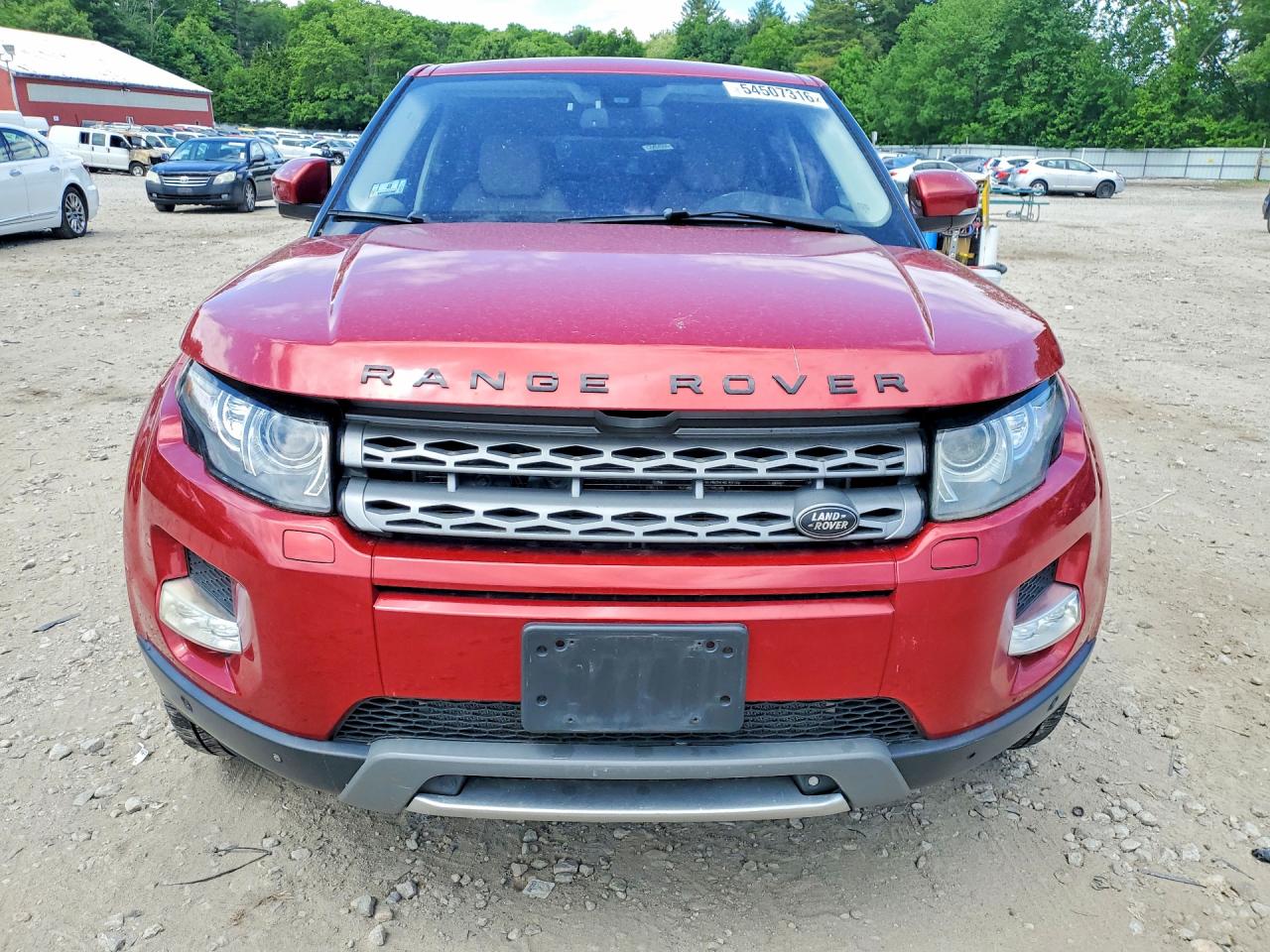 2013 Land Rover Range Rover Evoque Pure Premium Red vin: SALVR2BG2DH779435