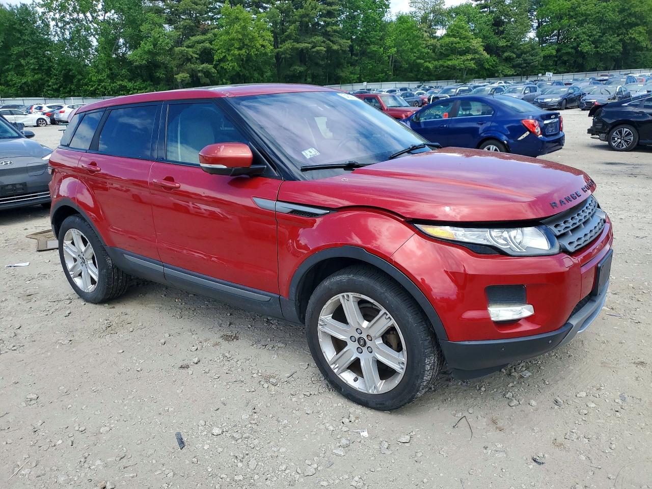 2013 Land Rover Range Rover Evoque Pure Premium Red vin: SALVR2BG2DH779435