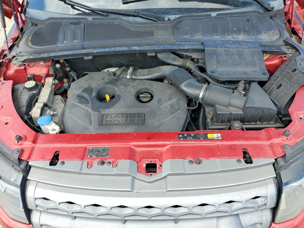 2013 Land Rover Range Rover Evoque Pure Premium Red vin: SALVR2BG2DH779435