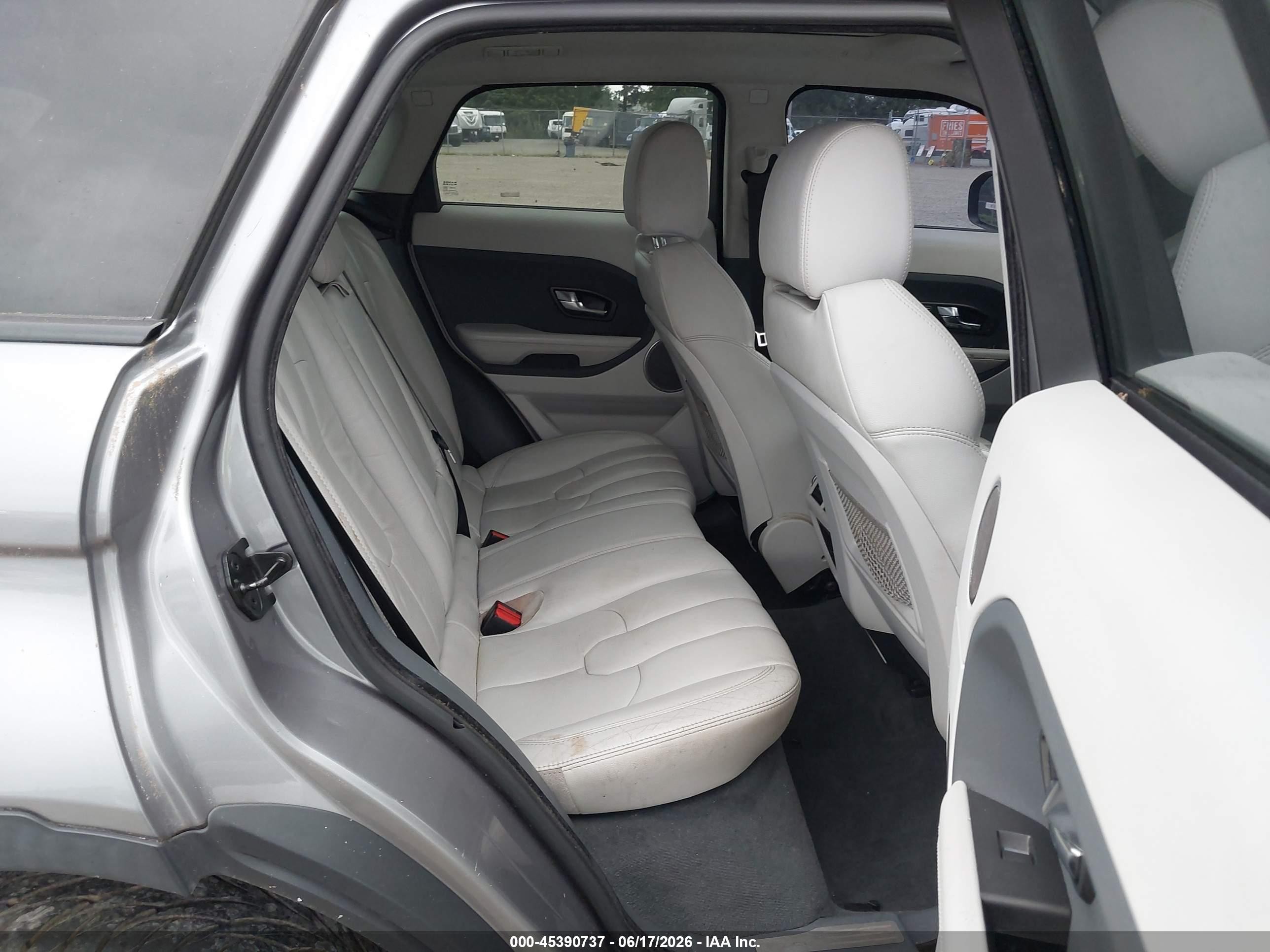 2013 Land Rover Range Rover Evoque Pure Gray vin: SALVR2BG2DH800834