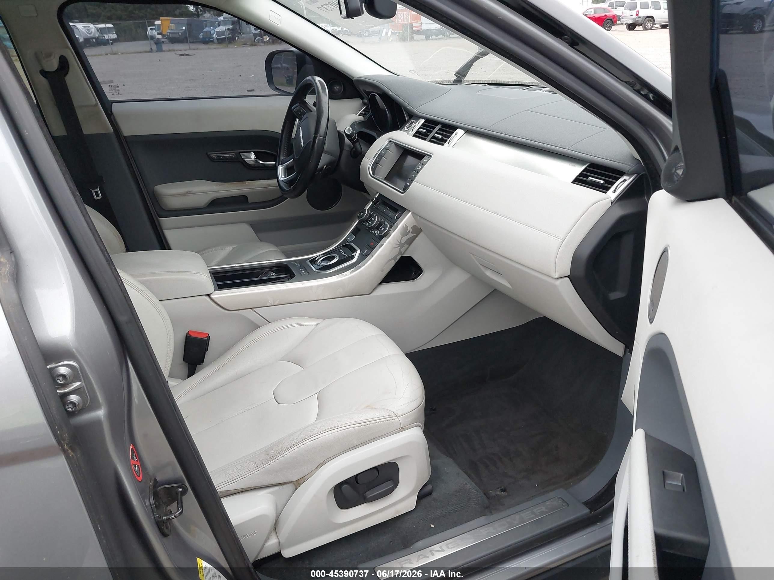 2013 Land Rover Range Rover Evoque Pure Gray vin: SALVR2BG2DH800834