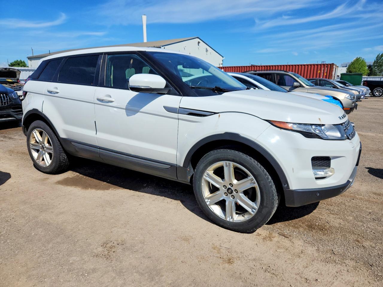 2013 Land Rover Range Rover Evoque Pure Premium White vin: SALVR2BG2DH803412