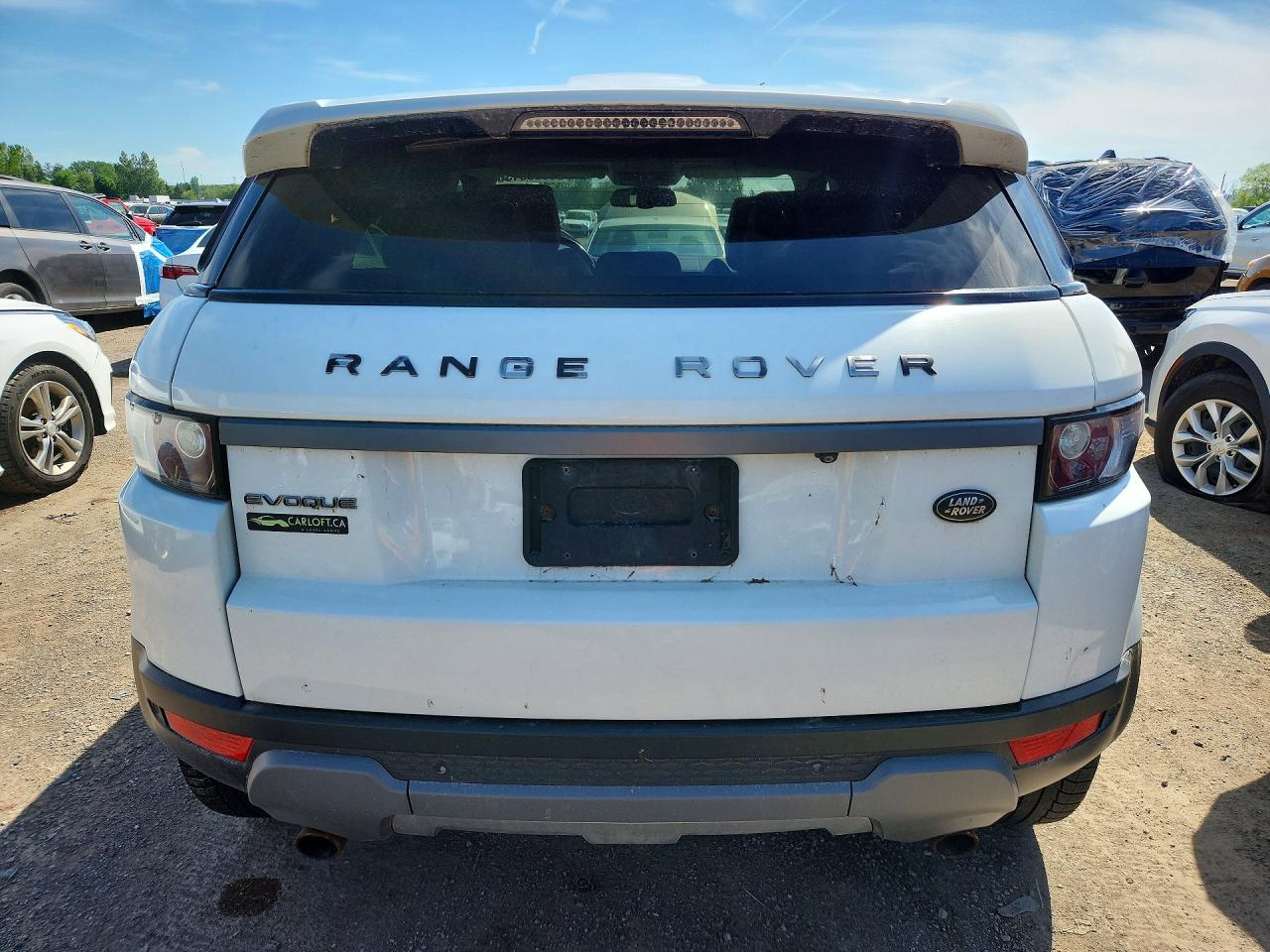 2013 Land Rover Range Rover Evoque Pure Premium White vin: SALVR2BG2DH803412
