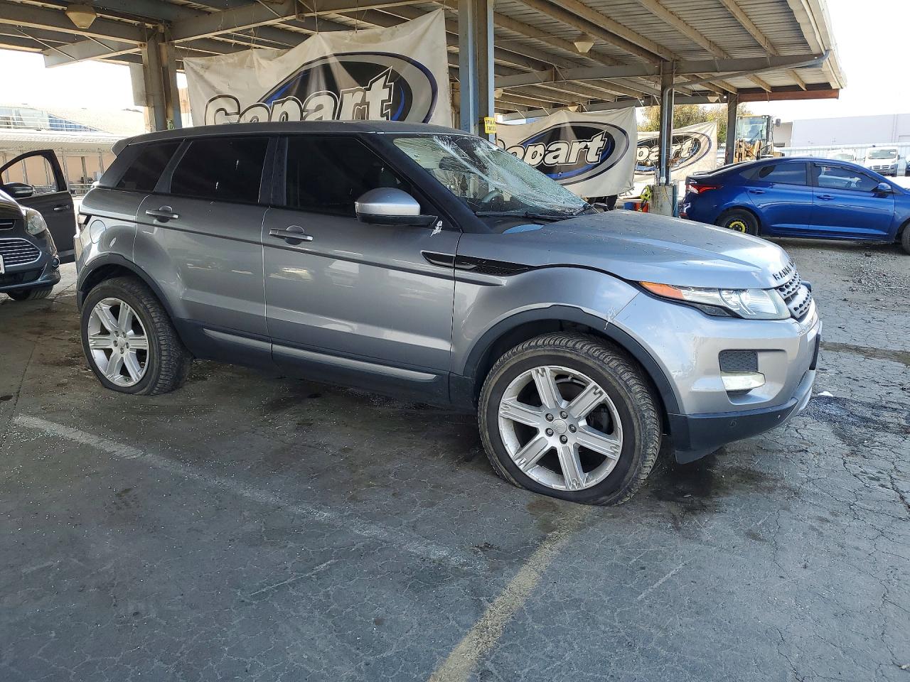 2014 Land Rover Range Rover Evoque Pure Premium Gray vin: SALVR2BG2EH903009