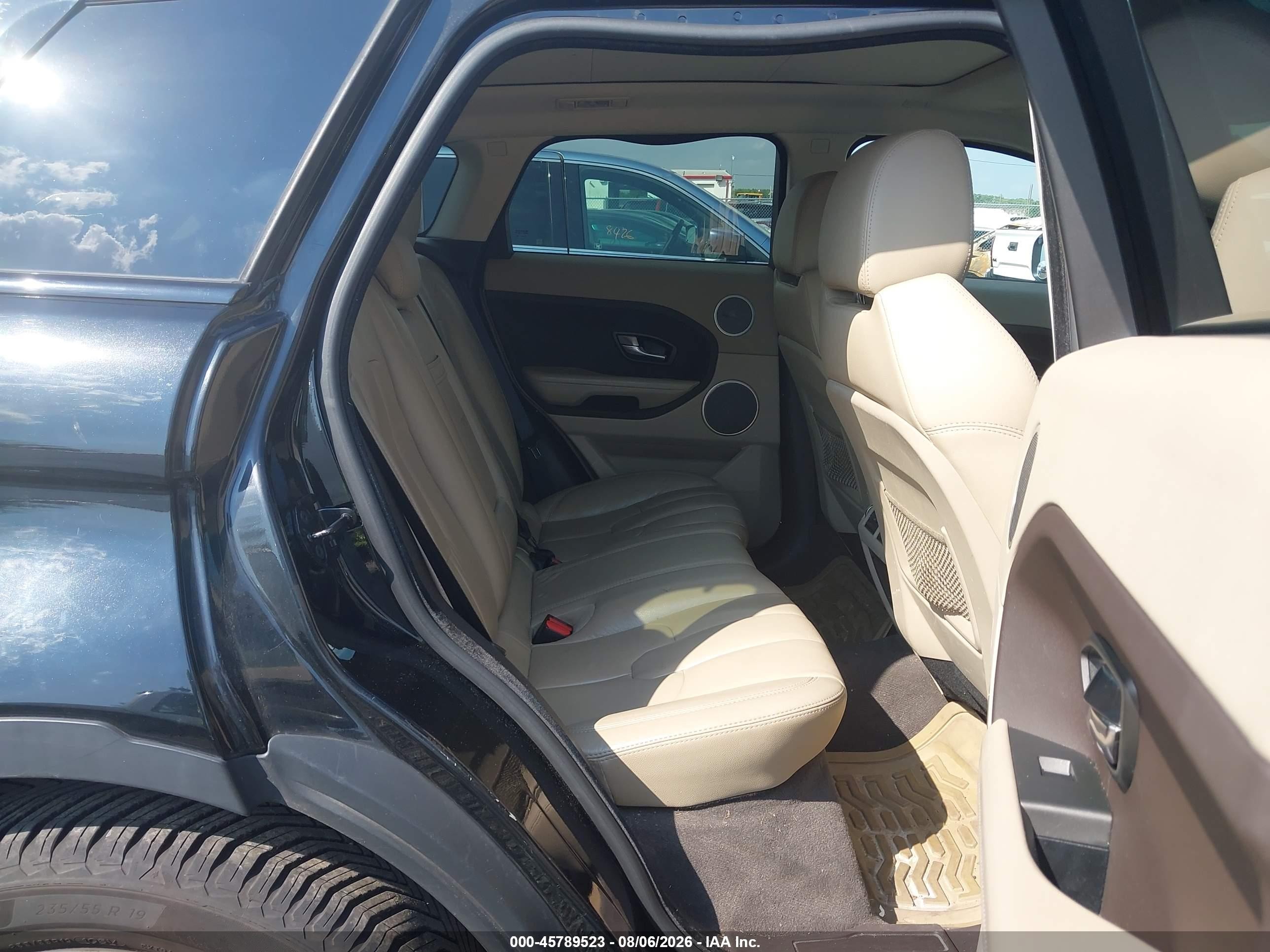 2012 Land Rover Range Rover Evoque Pure Plus Black vin: SALVR2BG3CH664454