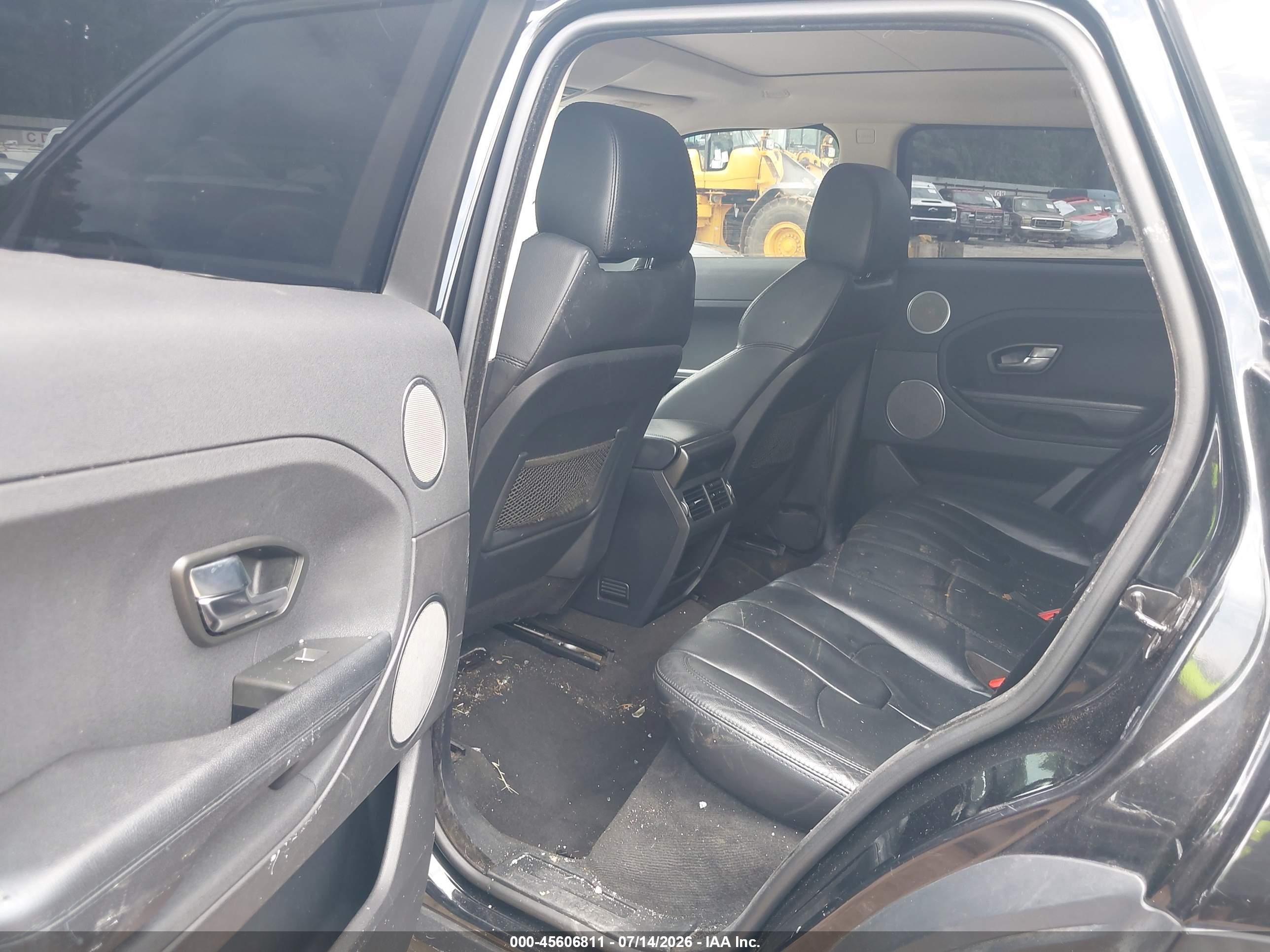 2013 Land Rover Range Rover Evoque Pure Black vin: SALVR2BG4DH763494