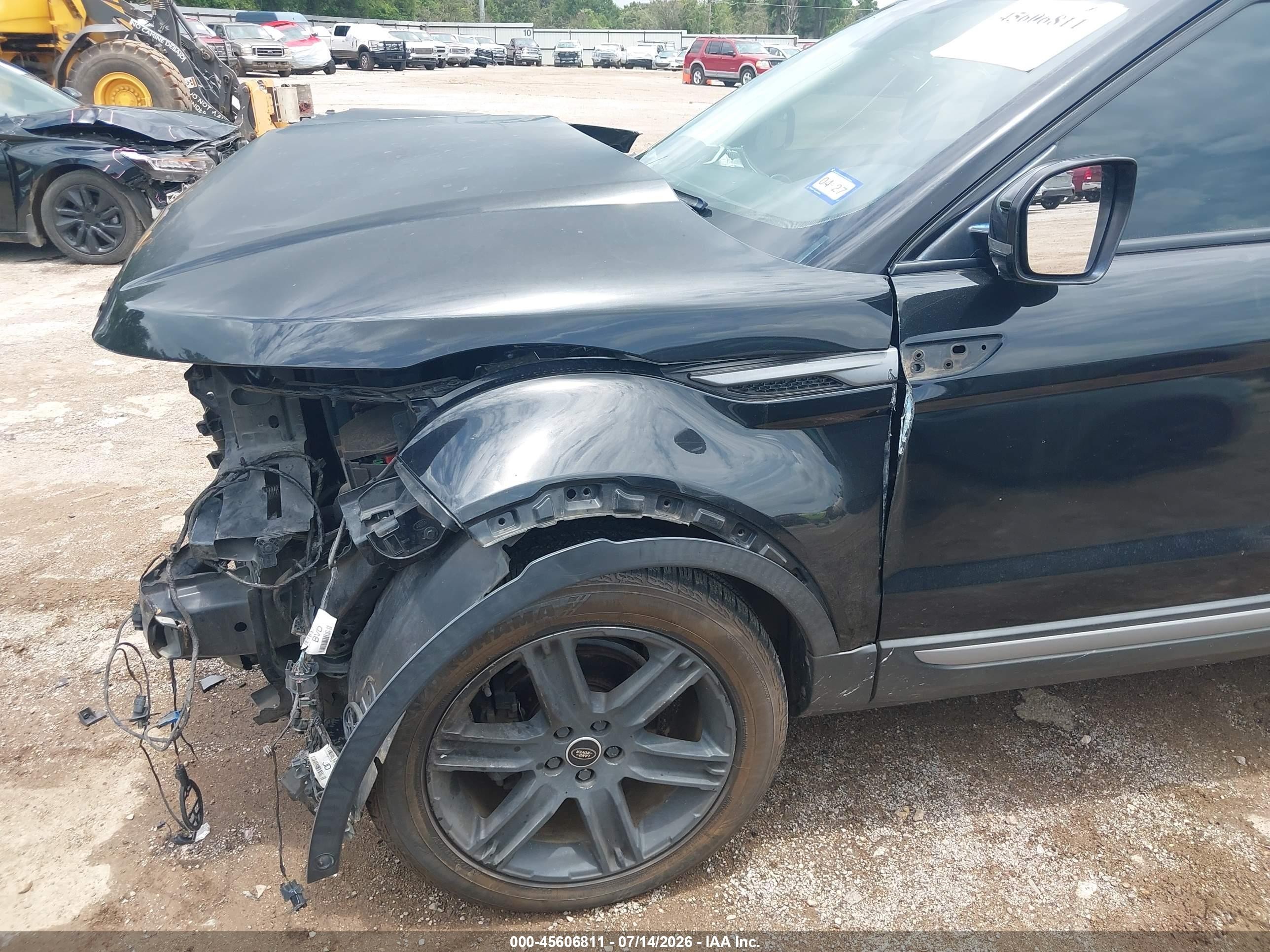 2013 Land Rover Range Rover Evoque Pure Black vin: SALVR2BG4DH763494