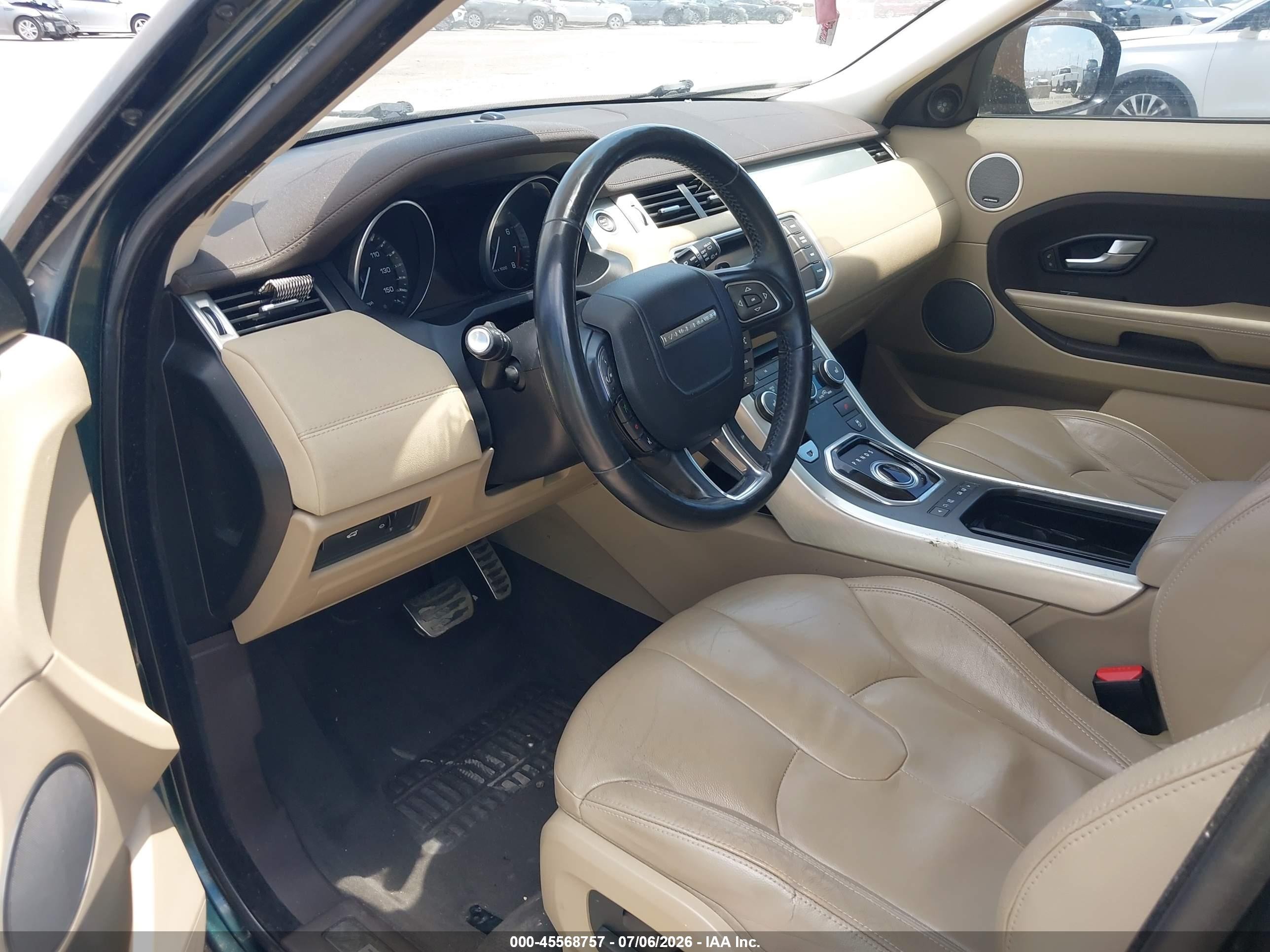 2013 Land Rover Range Rover Evoque Pure Green vin: SALVR2BG5DH847467