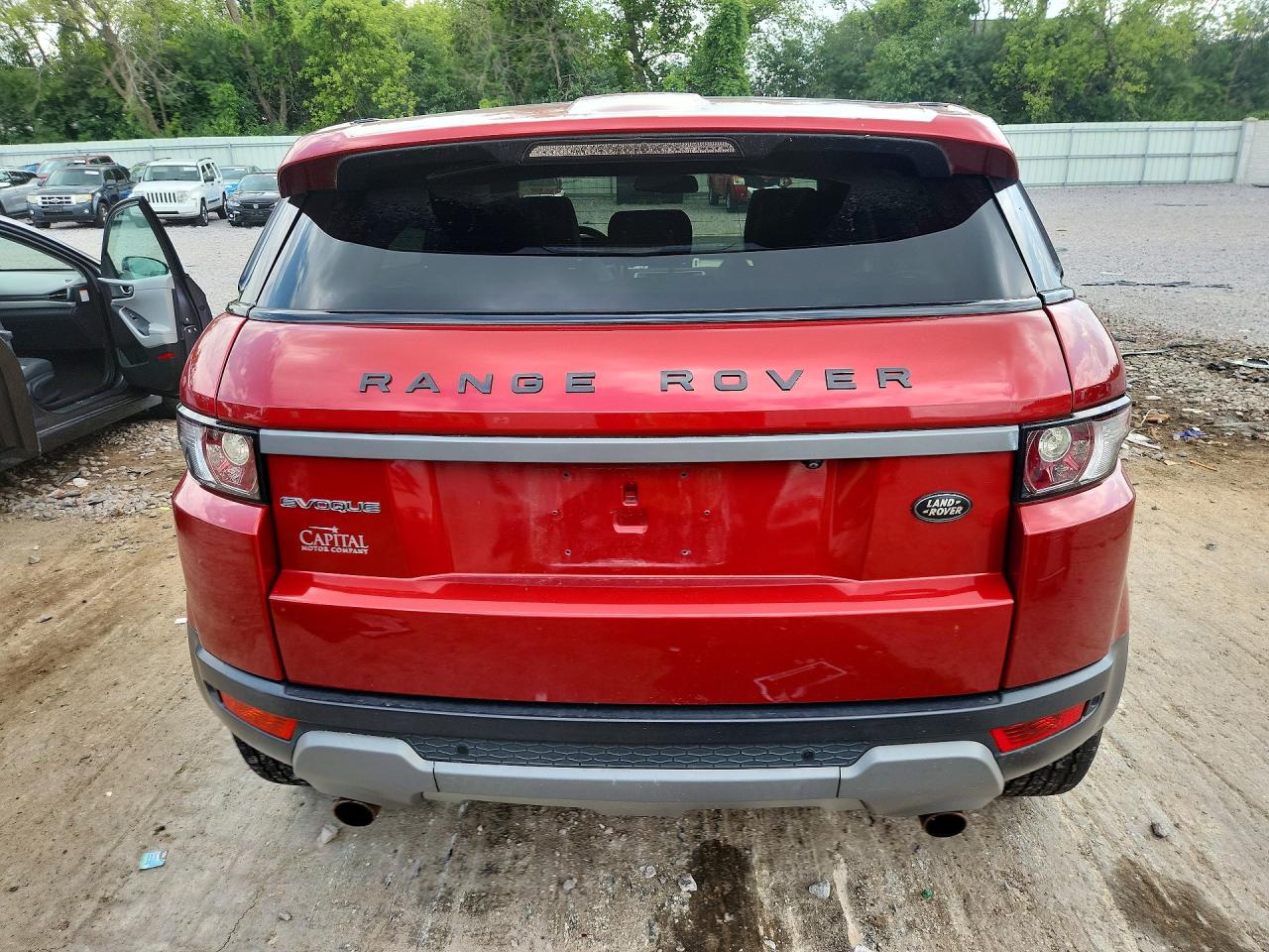 2012 Land Rover Range Rover Evoque Pure Premium Красный vin: SALVR2BG6CH697030