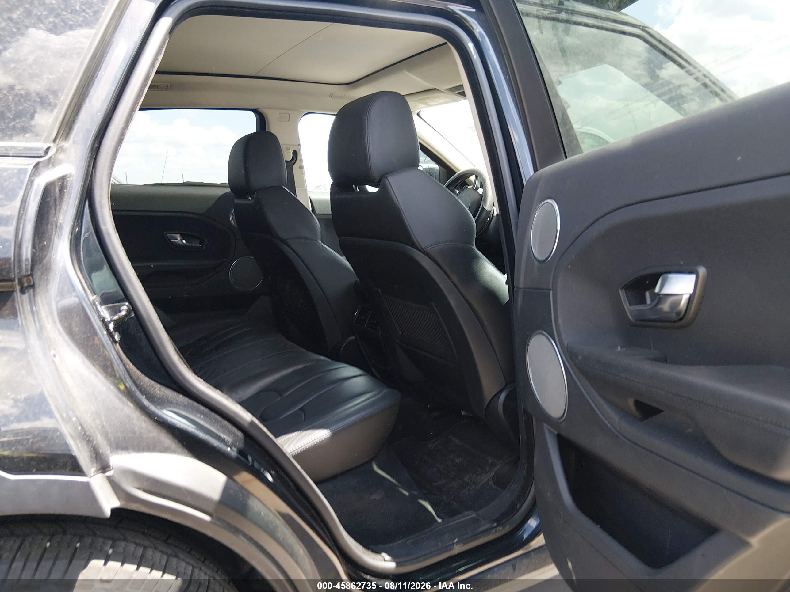 2012 Land Rover Range Rover Evoque Pure Plus Black vin: SALVR2BGXCH617373