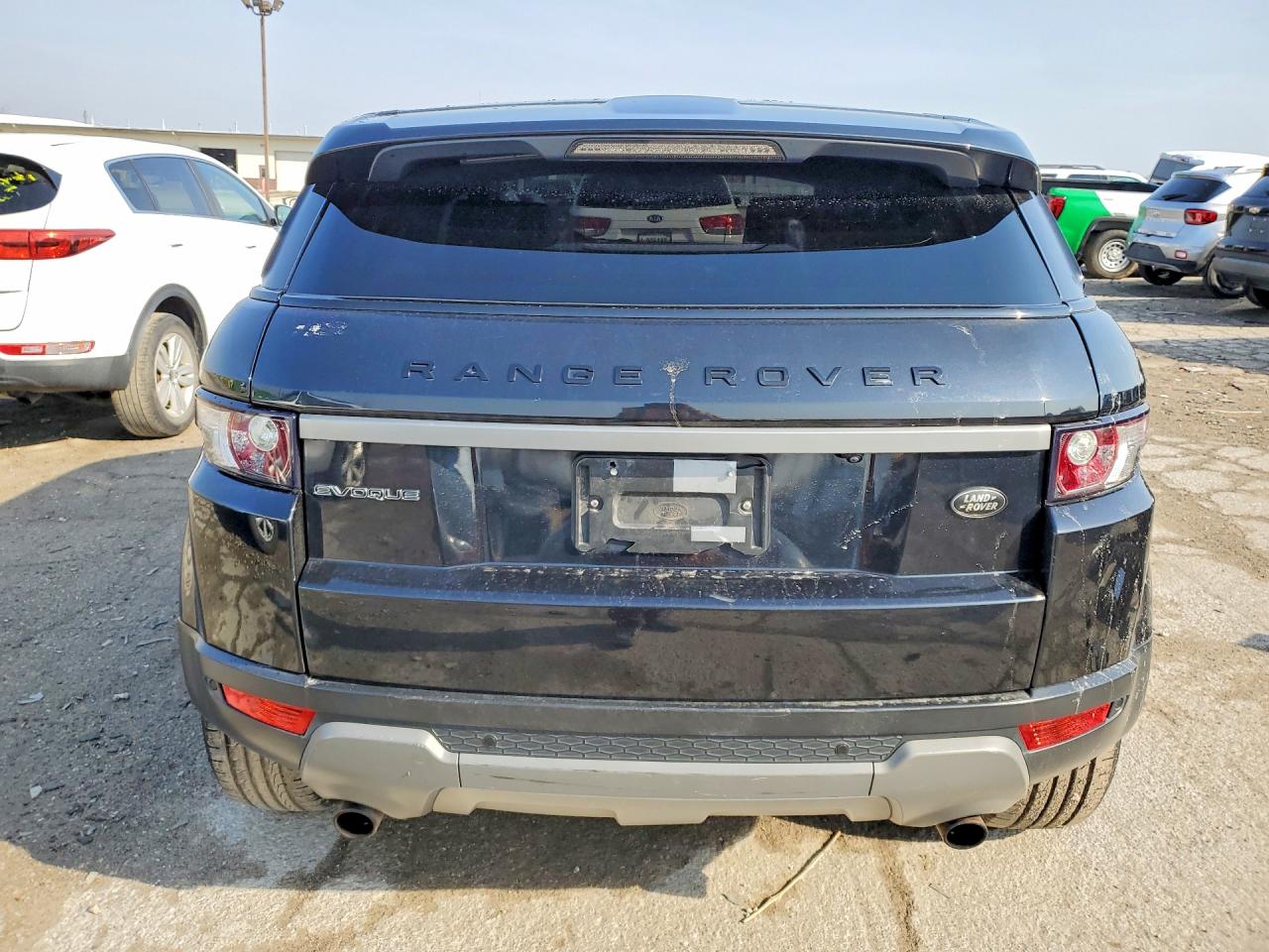 2012 Land Rover Range Rover Evoque Pure Premium Black vin: SALVR2BGXCH631757