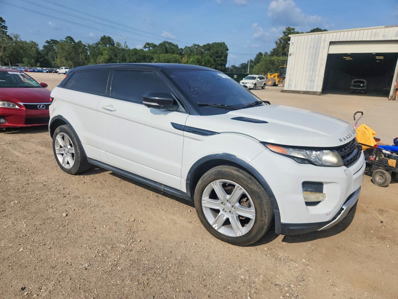 2013 Land Rover Range Rover Evoque Dynamic Premium Белый vin: SALVT1BG6DH803750