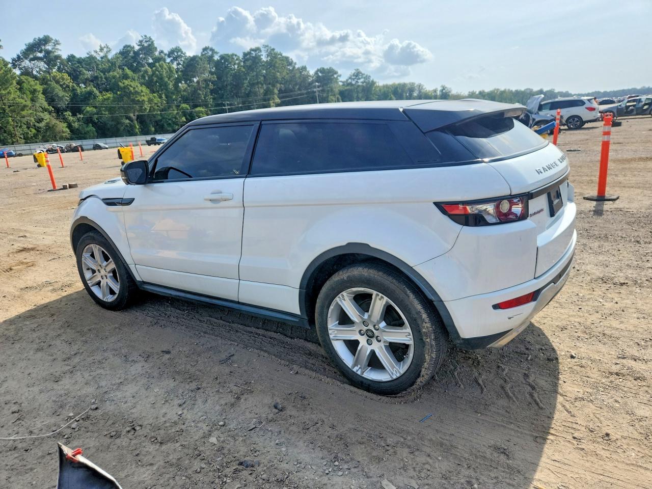 2013 Land Rover Range Rover Evoque Dynamic Premium Белый vin: SALVT1BG6DH803750
