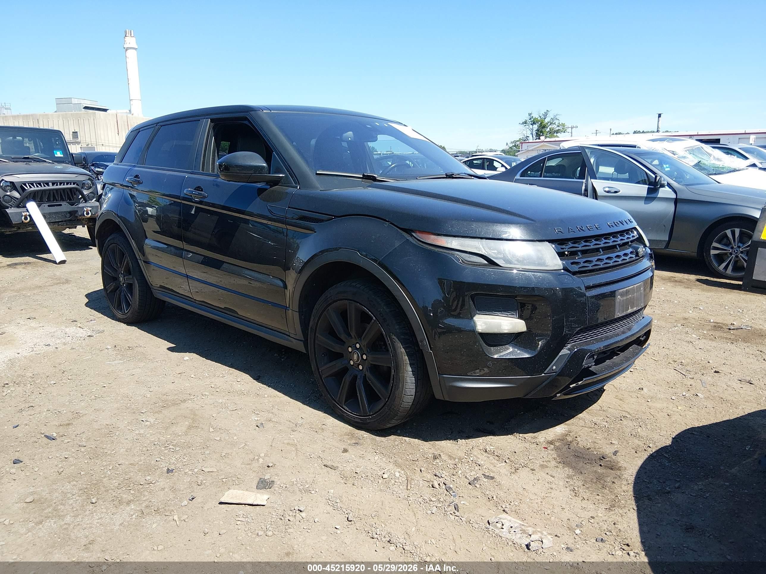 2014 Land Rover Range Rover Evoque Dynamic Черный vin: SALVT2BG0EH898362