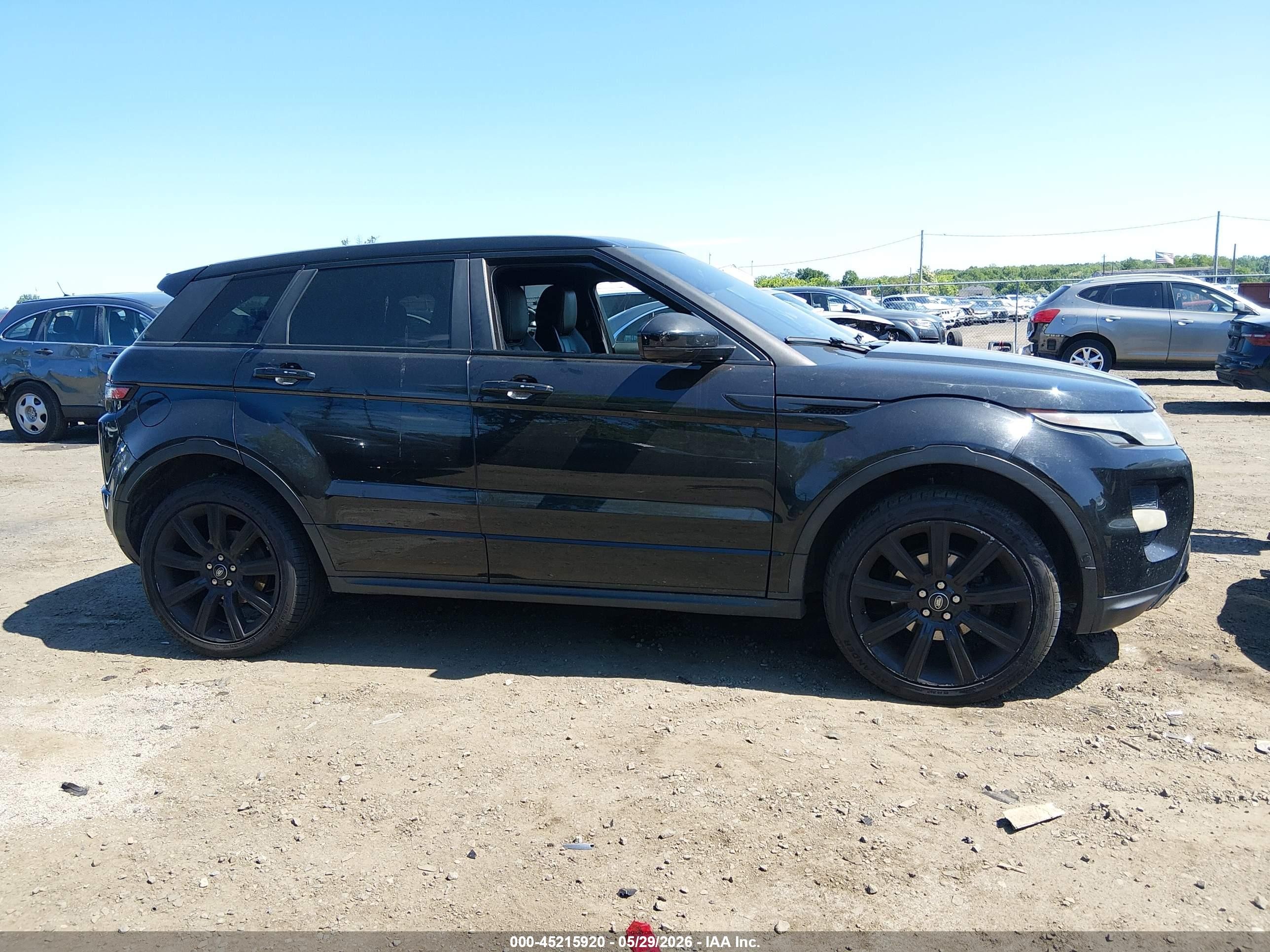2014 Land Rover Range Rover Evoque Dynamic Black vin: SALVT2BG0EH898362