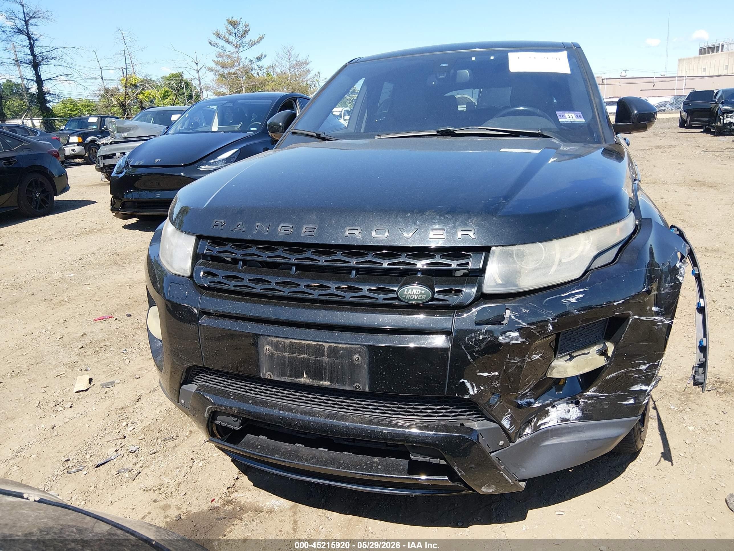 2014 Land Rover Range Rover Evoque Dynamic Black vin: SALVT2BG0EH898362