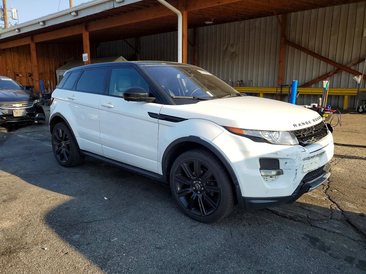 2014 Land Rover Range Rover Evoque Dynamic Premium White vin: SALVT2BG0EH902037