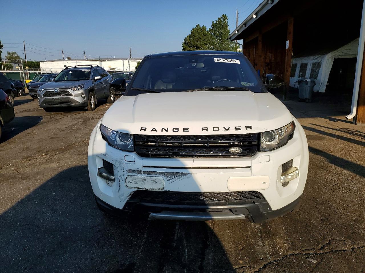 2014 Land Rover Range Rover Evoque Dynamic Premium White vin: SALVT2BG0EH902037