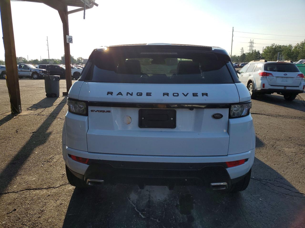 2014 Land Rover Range Rover Evoque Dynamic Premium White vin: SALVT2BG0EH902037
