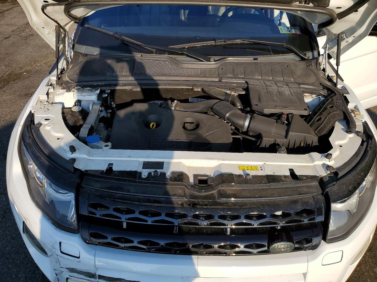 2014 Land Rover Range Rover Evoque Dynamic Premium White vin: SALVT2BG0EH902037