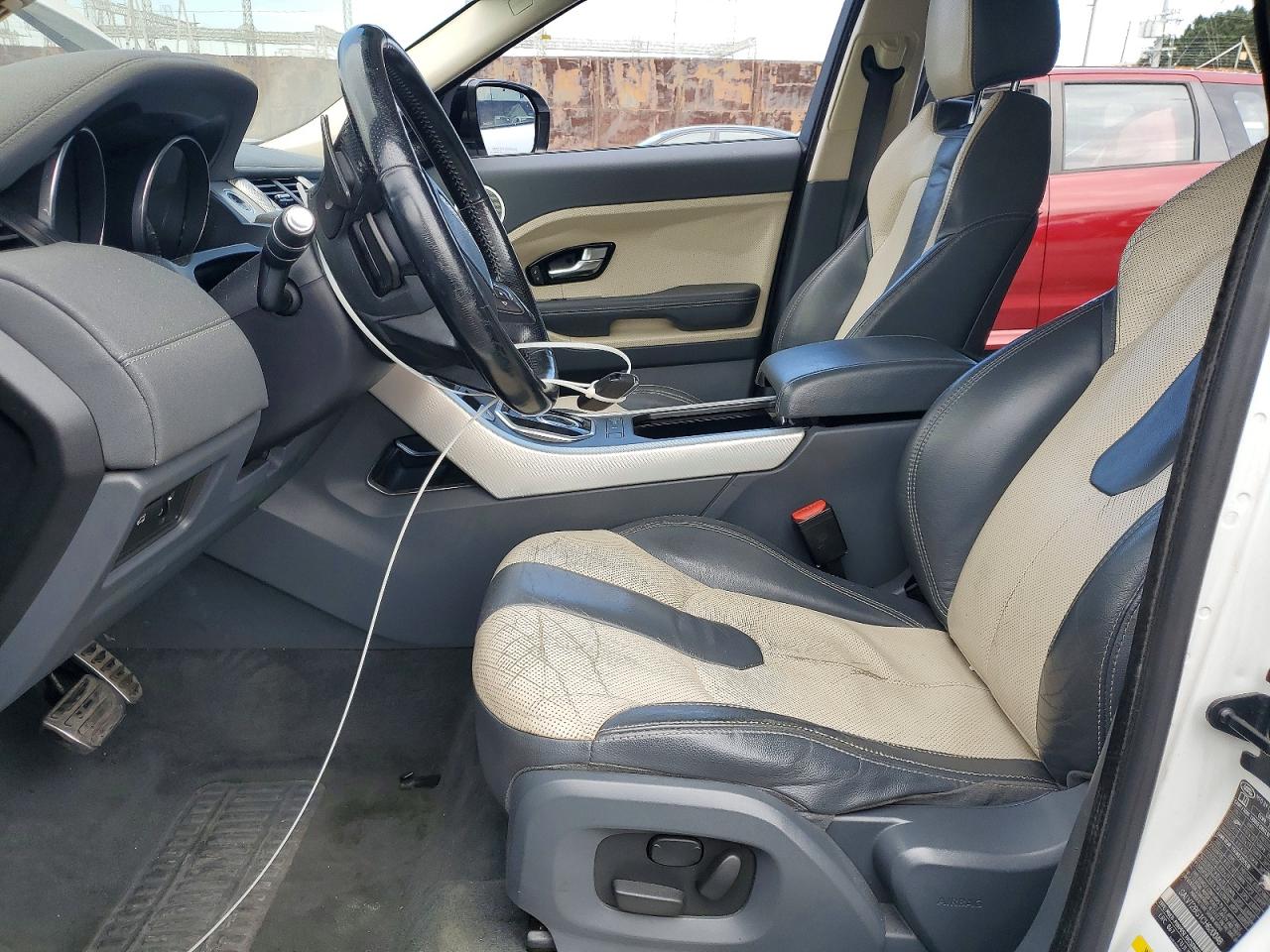 2012 Land Rover Range Rover Evoque Dynamic Premium White vin: SALVT2BG1CH620048