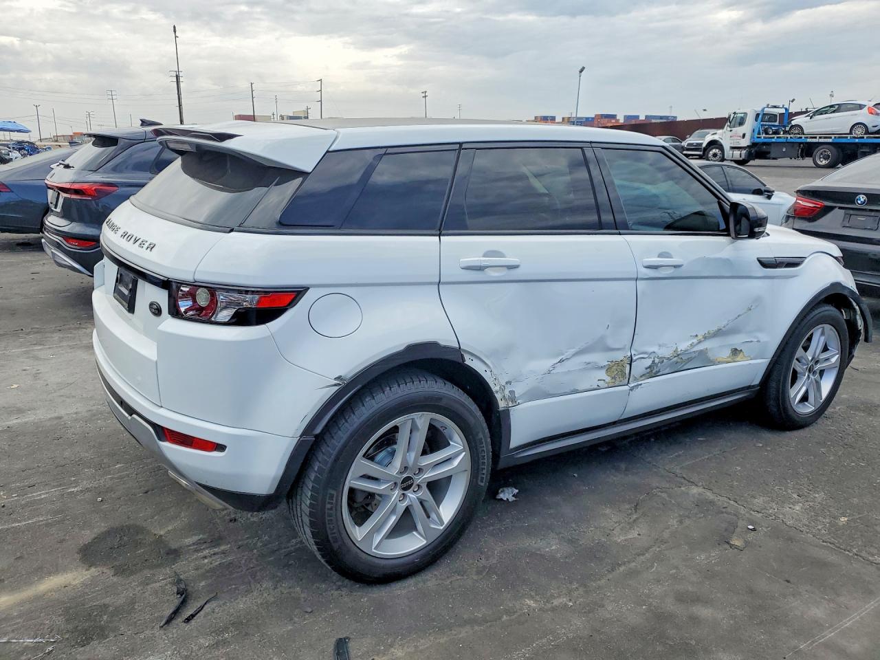 2012 Land Rover Range Rover Evoque Dynamic Premium White vin: SALVT2BG1CH620048