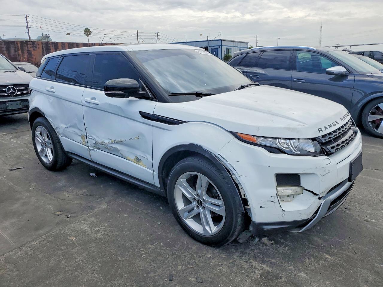2012 Land Rover Range Rover Evoque Dynamic Premium White vin: SALVT2BG1CH620048