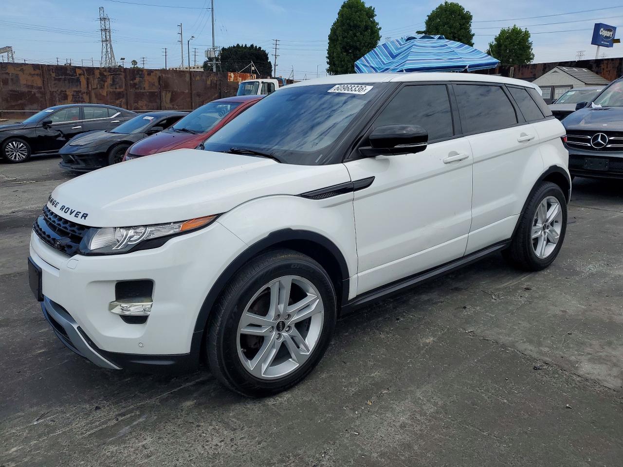 2012 Land Rover Range Rover Evoque Dynamic Premium White vin: SALVT2BG1CH620048