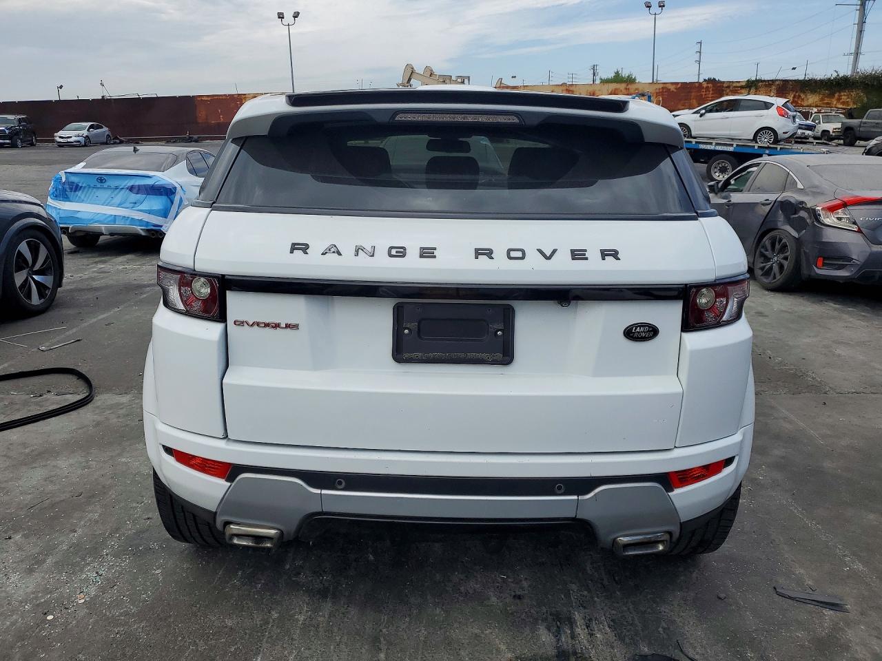 2012 Land Rover Range Rover Evoque Dynamic Premium White vin: SALVT2BG1CH620048