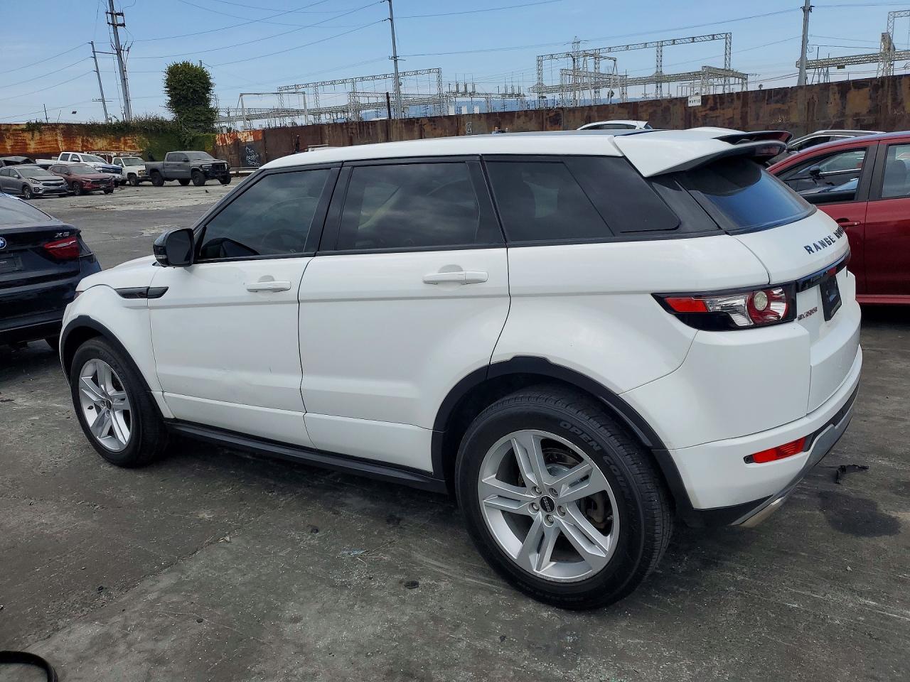 2012 Land Rover Range Rover Evoque Dynamic Premium White vin: SALVT2BG1CH620048