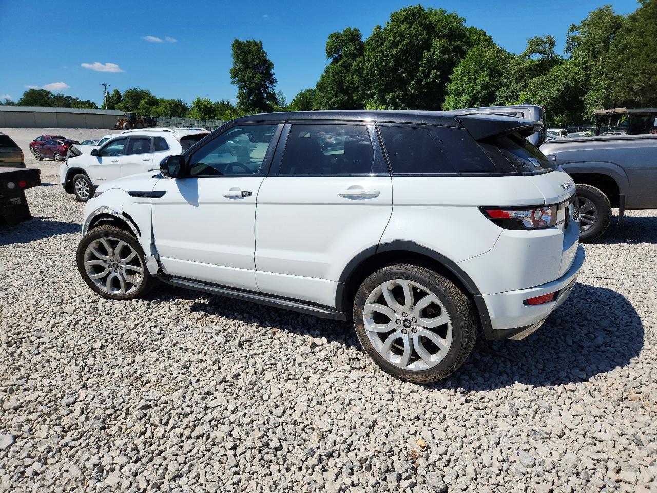 2013 Land Rover Range Rover Evoque Dynamic Premium White vin: SALVT2BG1DH805315