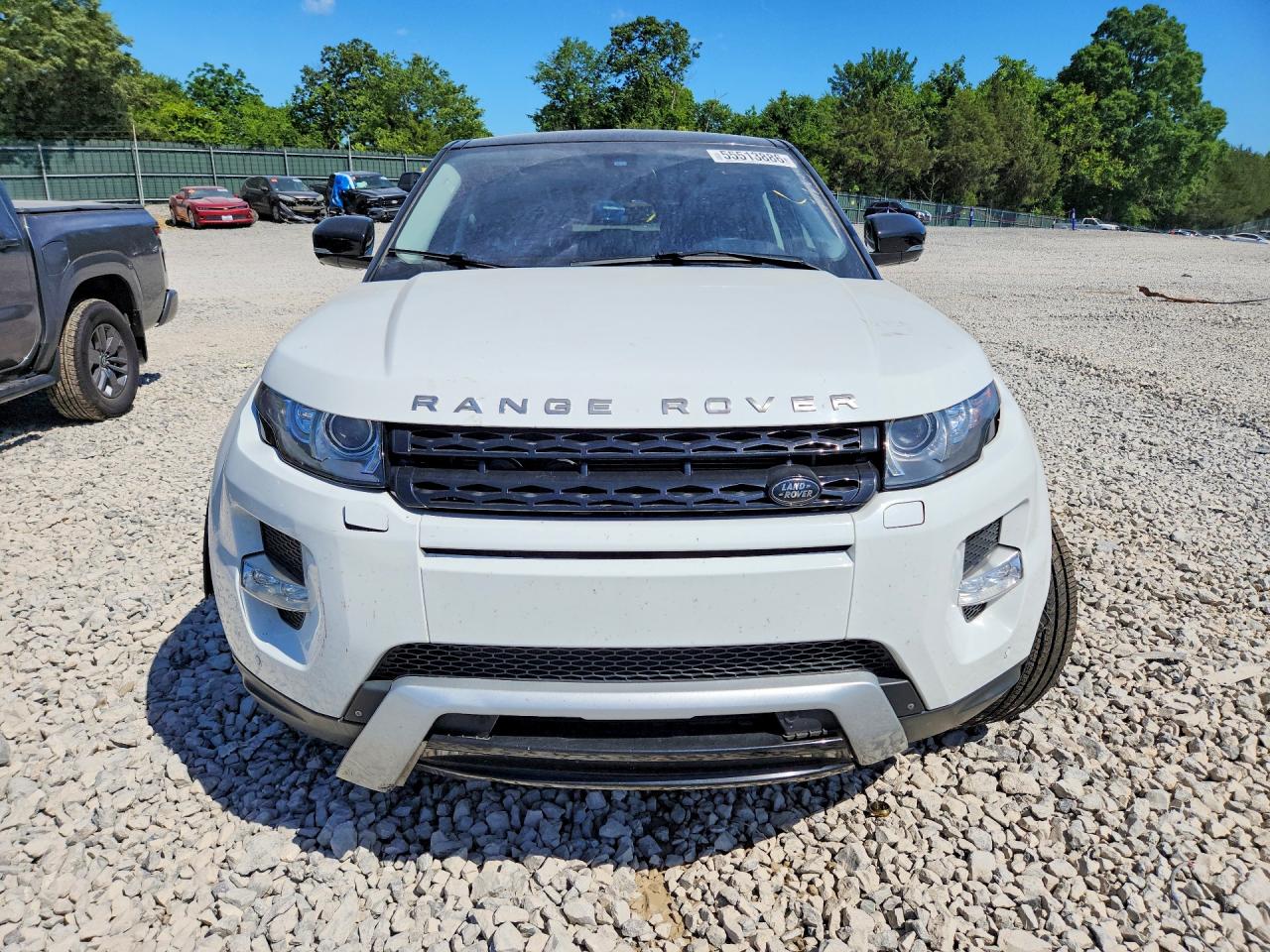 2013 Land Rover Range Rover Evoque Dynamic Premium White vin: SALVT2BG1DH805315