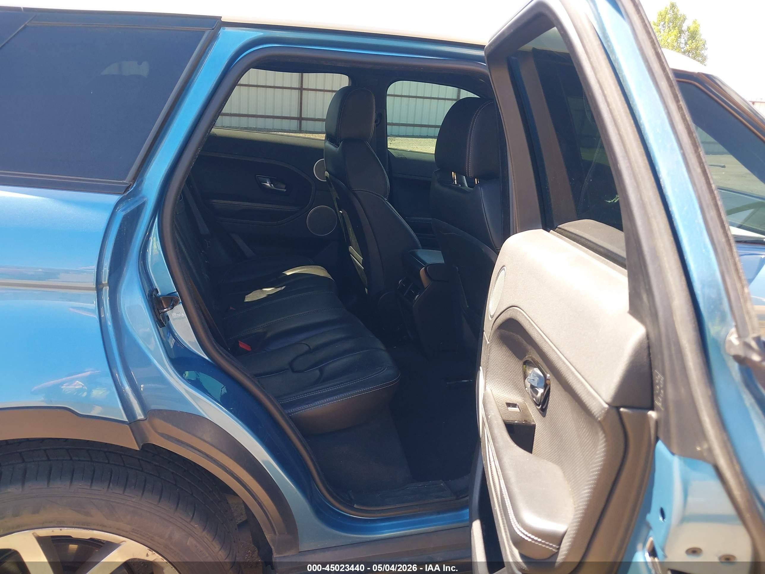 2012 Land Rover Range Rover Evoque Pure Plus Blue vin: SALVT2BG3CH646778