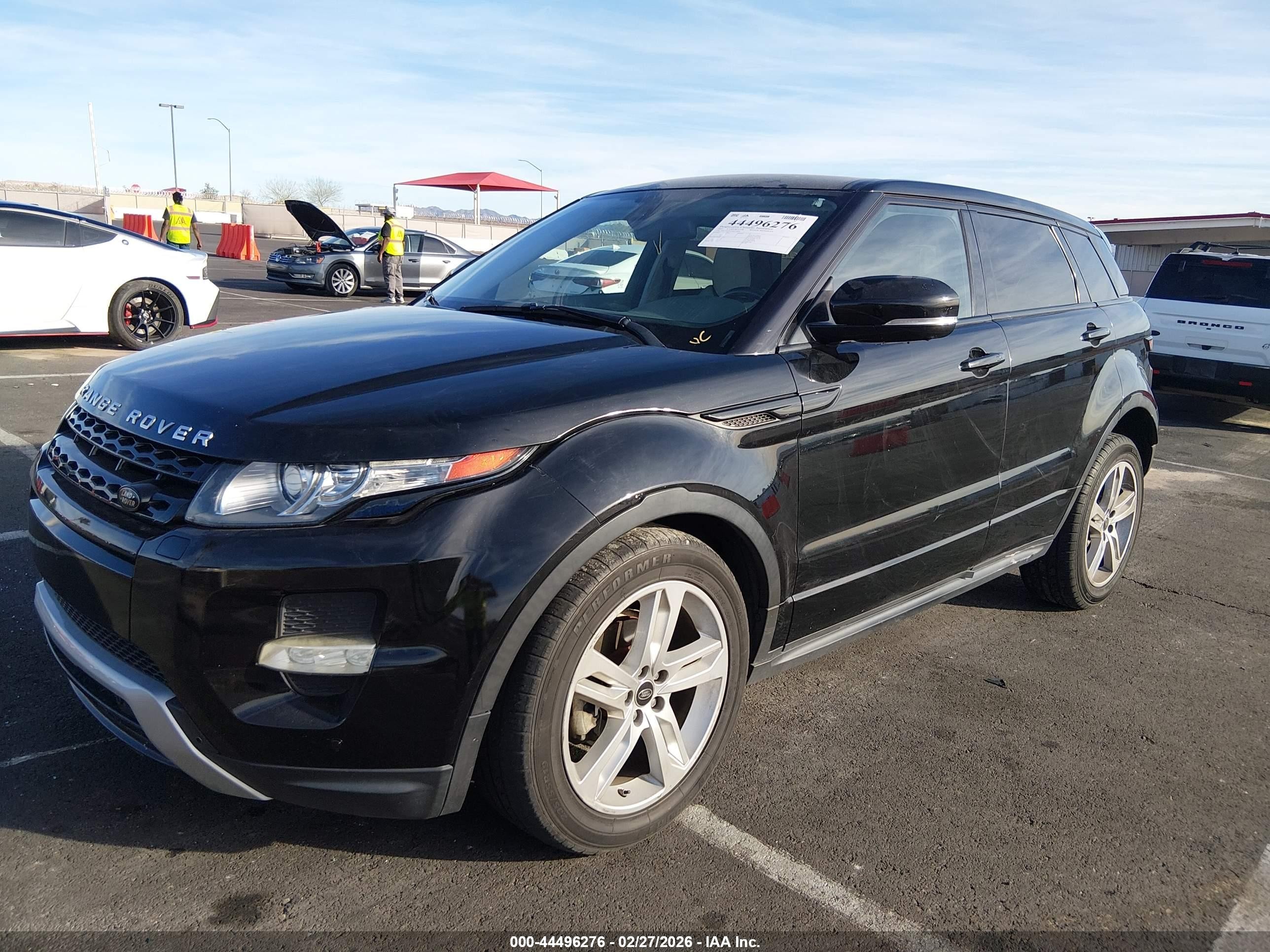 2013 Land Rover Range Rover Evoque Pure Black vin: SALVT2BG3DH719066
