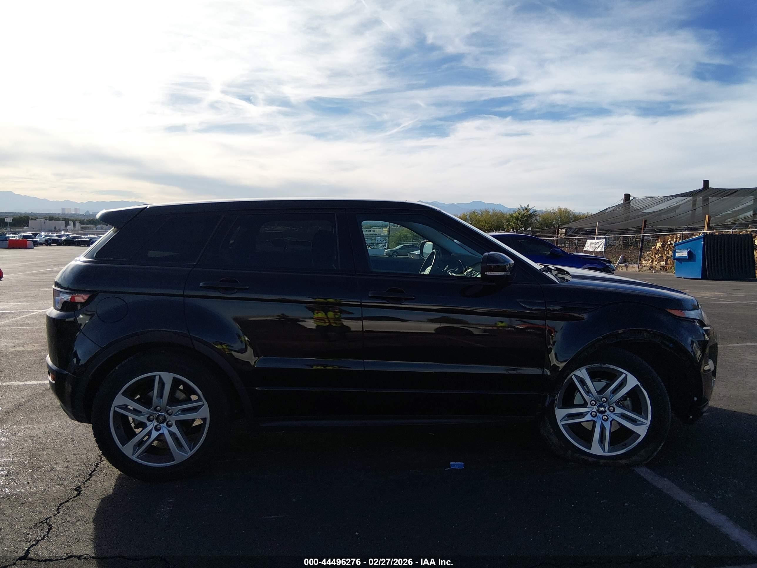 2013 Land Rover Range Rover Evoque Pure Black vin: SALVT2BG3DH719066