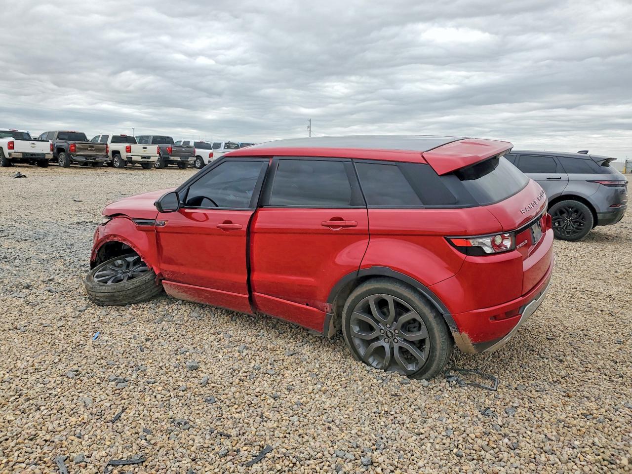 2015 Land Rover Range Rover Evoque Dynamic Premium Red vin: SALVT2BG4FH968687