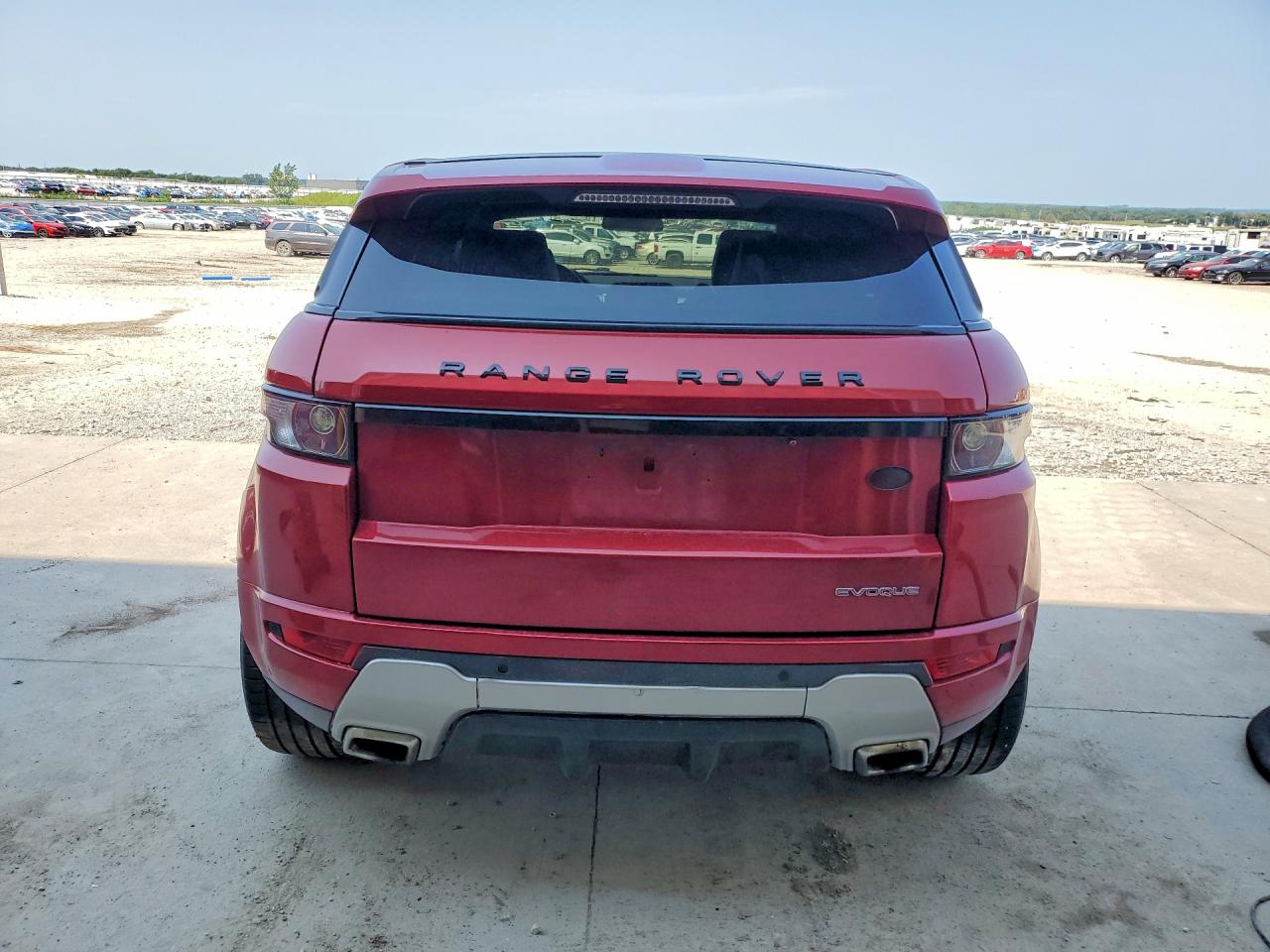 2013 Land Rover Range Rover Evoque Dynamic Premium Red vin: SALVT2BG5DH779155