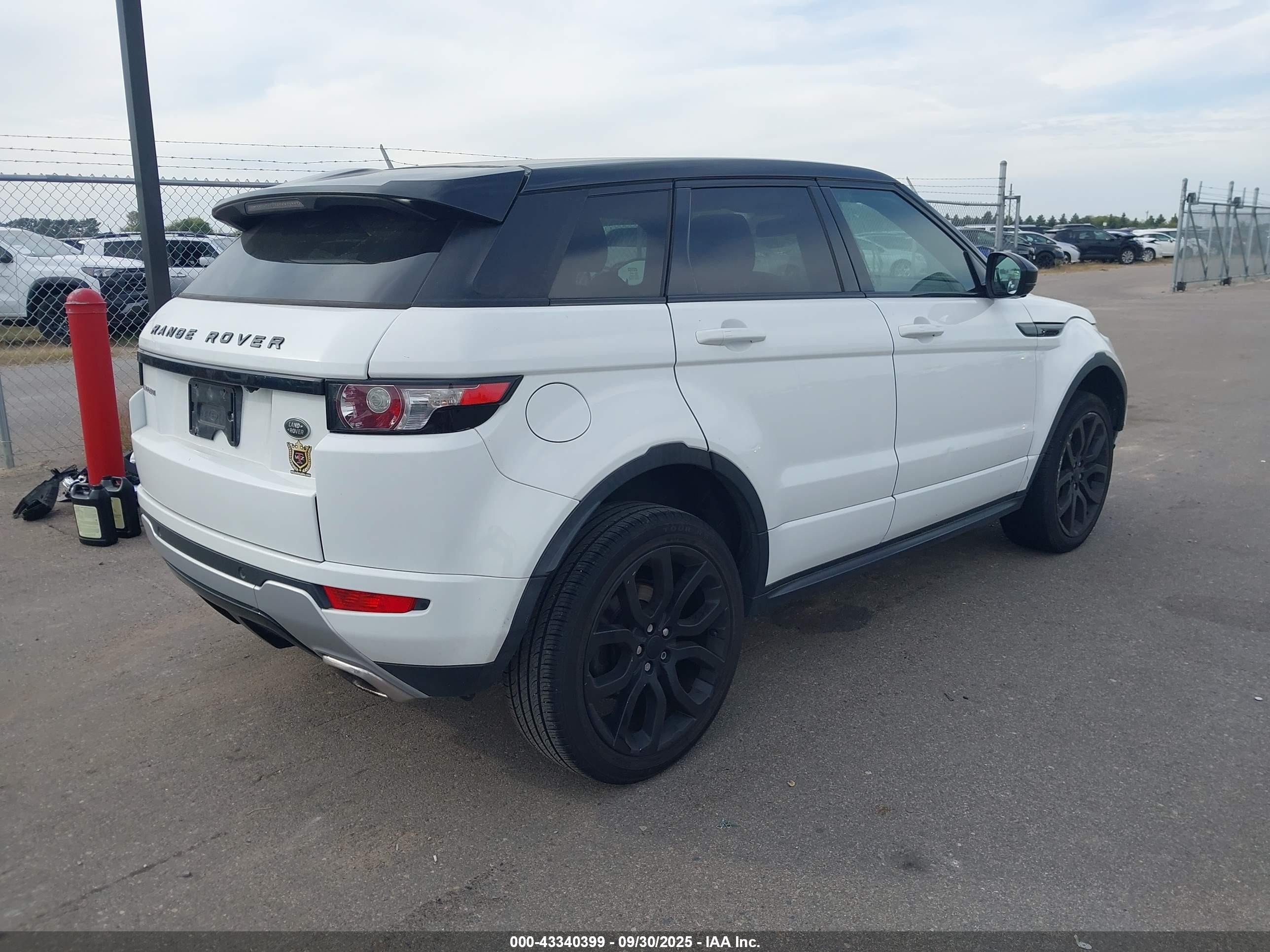 2014 Land Rover Range Rover Evoque Dynamic White vin: SALVT2BG5EH938967